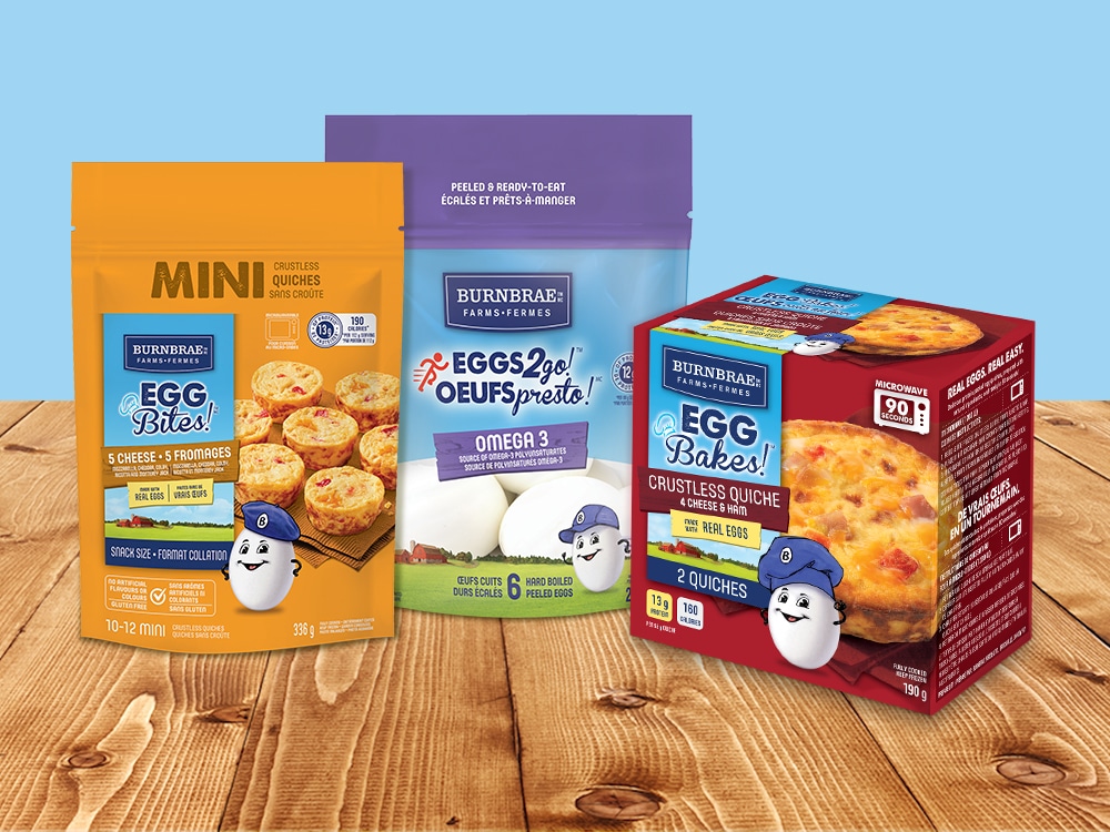 EGGS2go! Omega 3 Hard Boiled Snack Pack