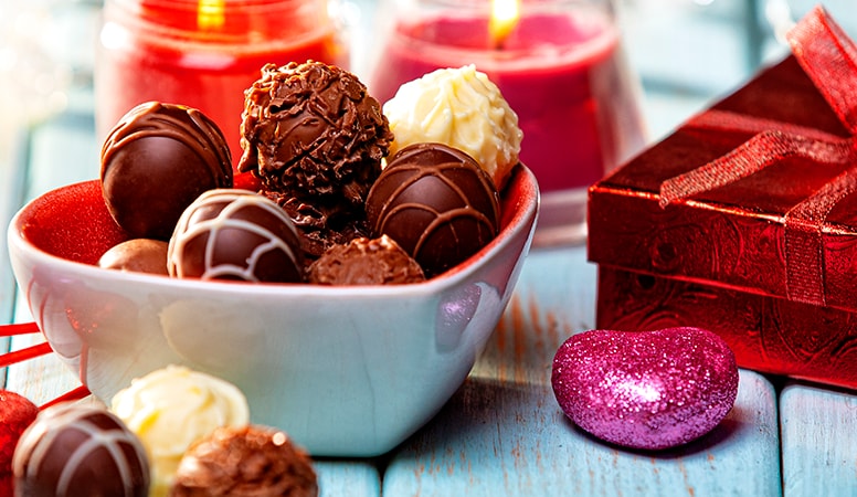 Grand bouquet de chocolats Ferrero Rocher Lindt Cadeau de janvier