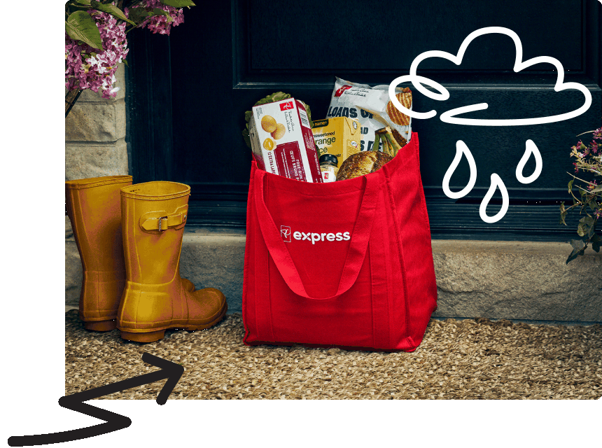 My express 2025 food bag