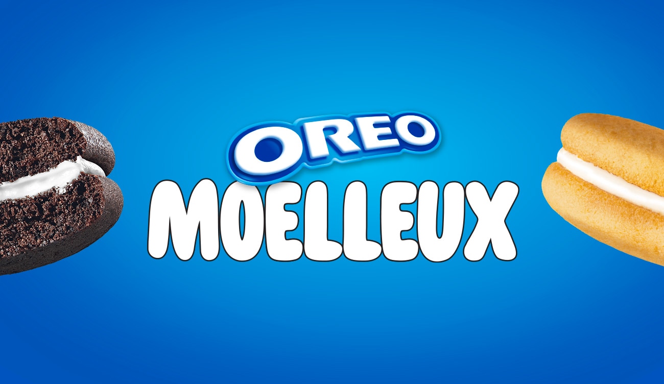 Les Oreo Moelleux. Le goût des OREO que vous adorez, maintenant dans un format gâteau délicieusement tendre.