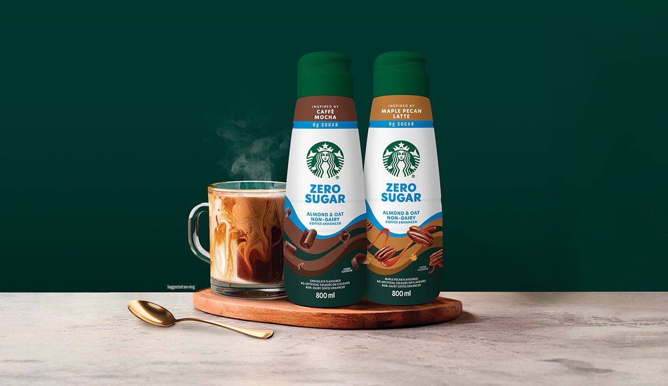 NEW Starbucks® Enhancers