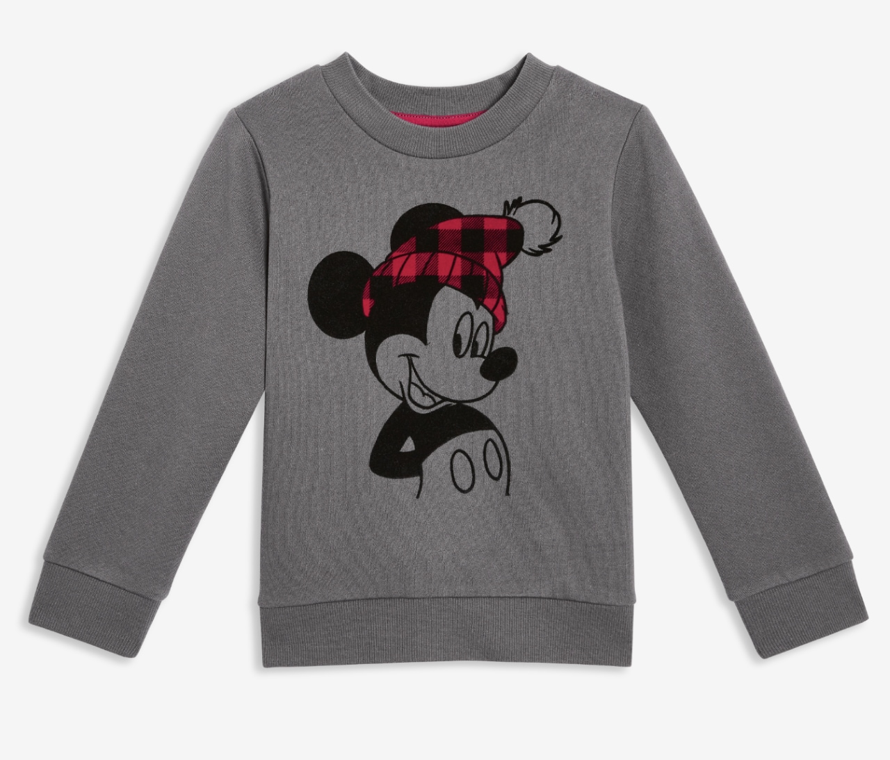 Charcoal Mickey Mouse Sweatshirt.