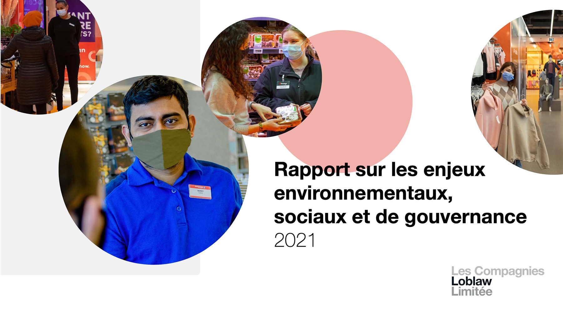 ESG Report Cover 2021 