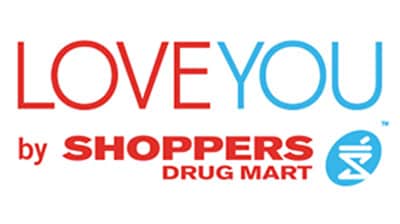 Shoppers Drug Mart love you logo