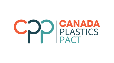 Logo du Pacte canadien sur les plastiques.