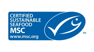 Logo de MSC (Marine Stewardship Council).