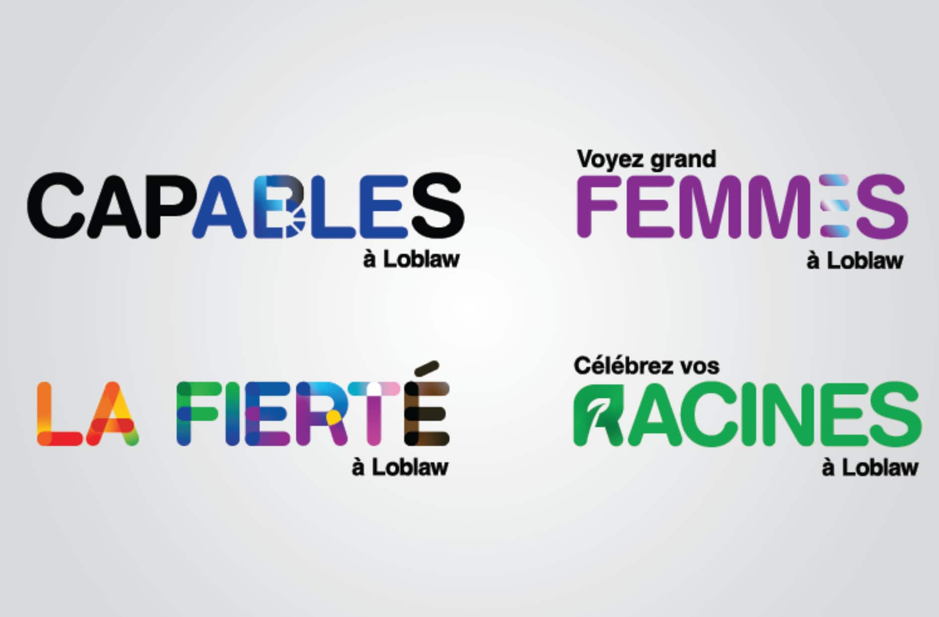 Une photo des quatre logos des piliers. 