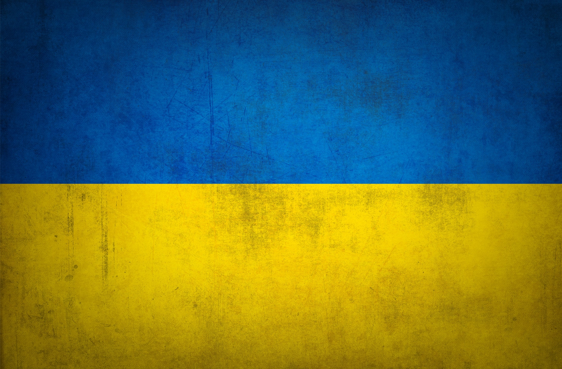 Photo of the flag of Ukraine 