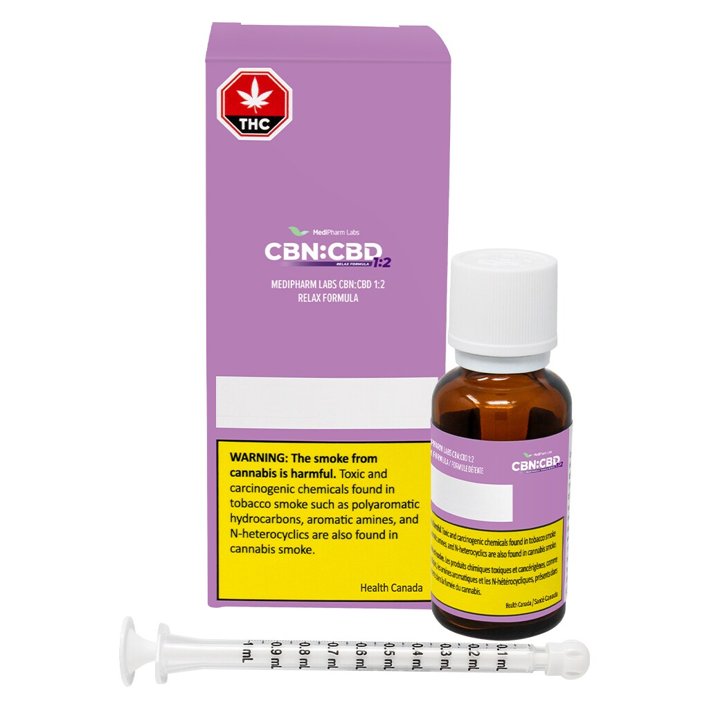 MediPharm Labs MediPharm Labs CBN:CBD 1:2 Relax Formula Cannabis Oil