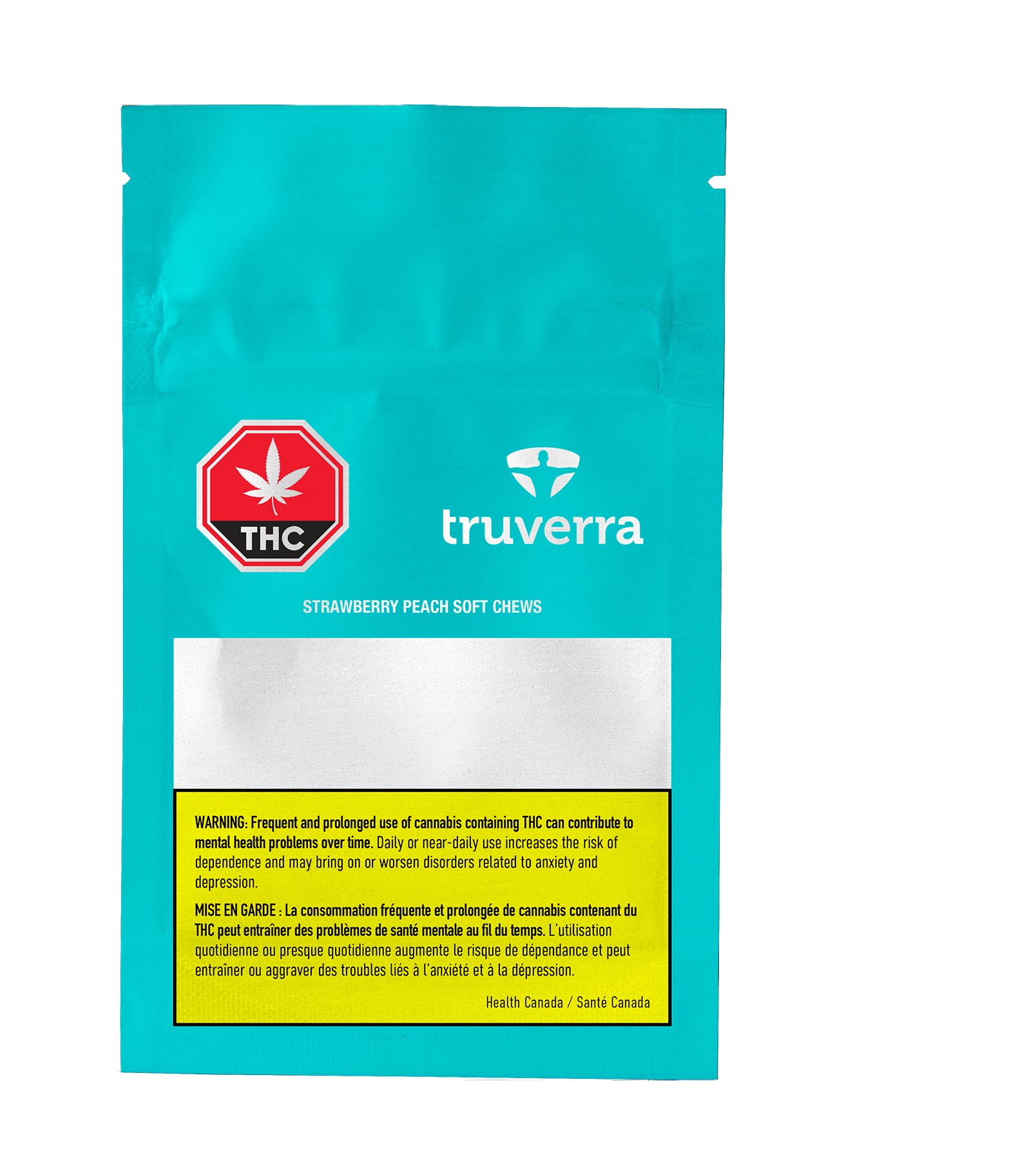 Truverra Truverra Strawberry Peach Soft Chews (4 pieces)