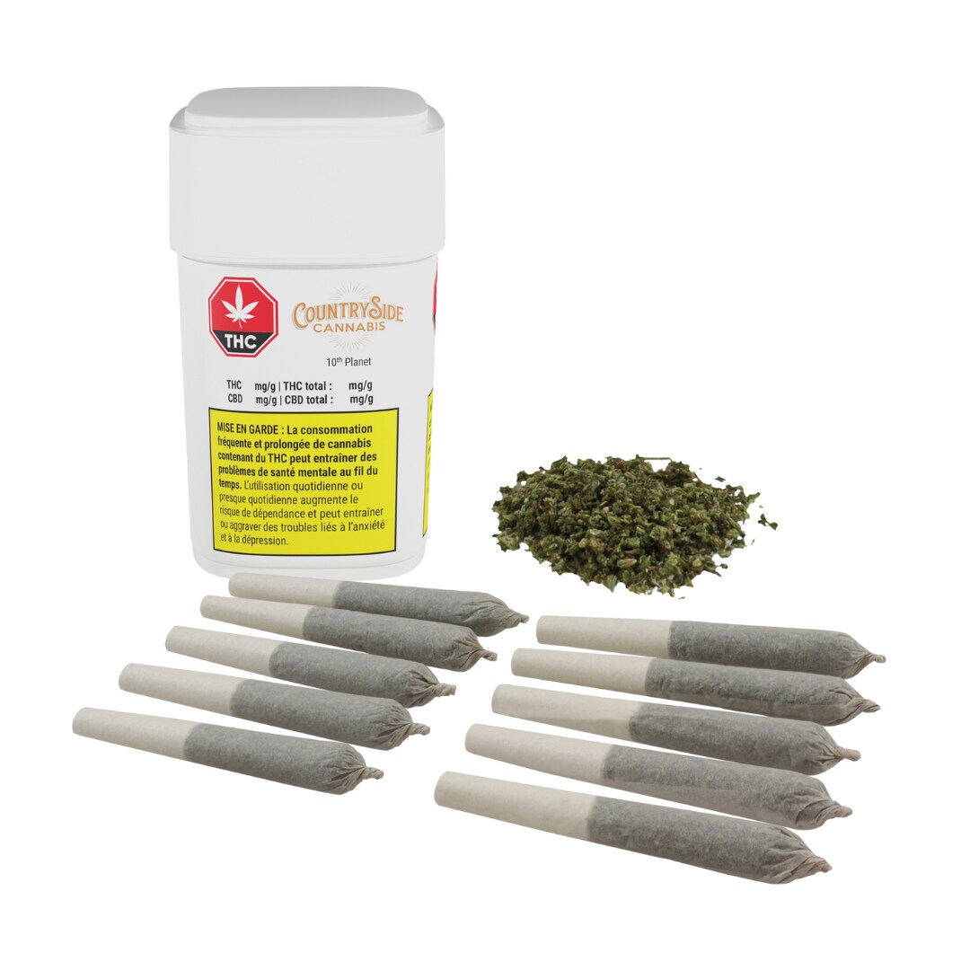 Countryside Cannabis Countryside Cannabis 10th Planet Pre-Rolls