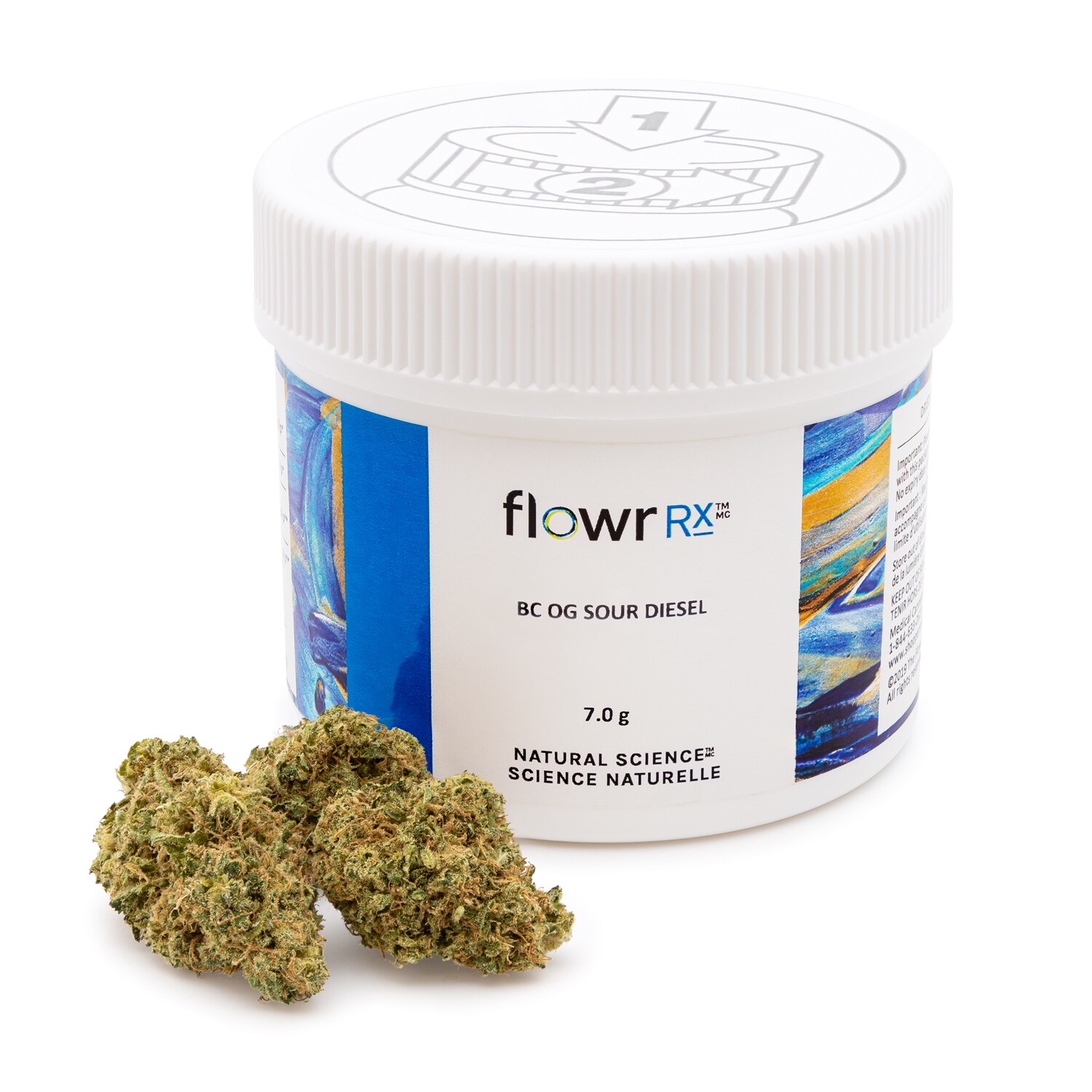 FlowrRx FlowrRx BC OG Sour Diesel Cannabis Flower