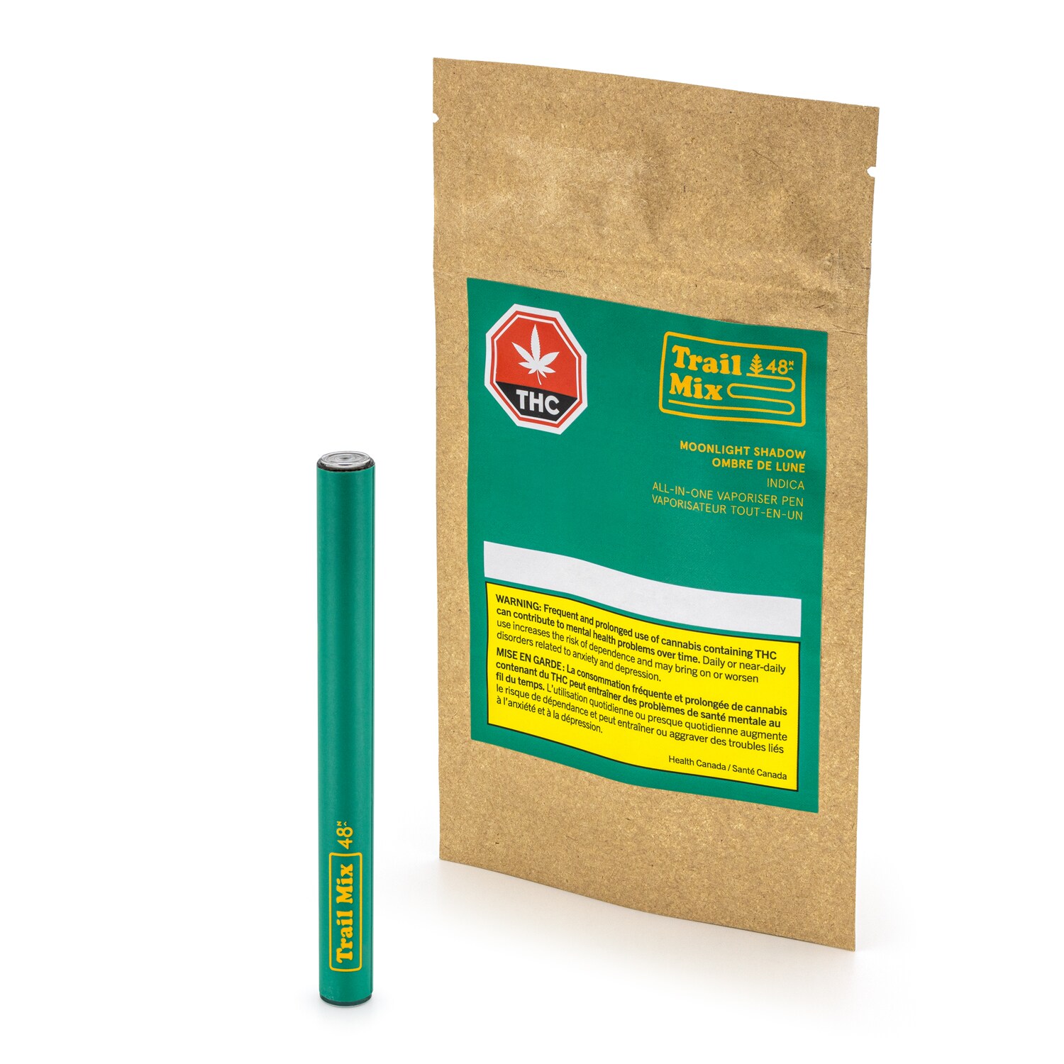 48North 48North Trail Mix Moonlight Shadow 0.4g Disposable Vape Pen