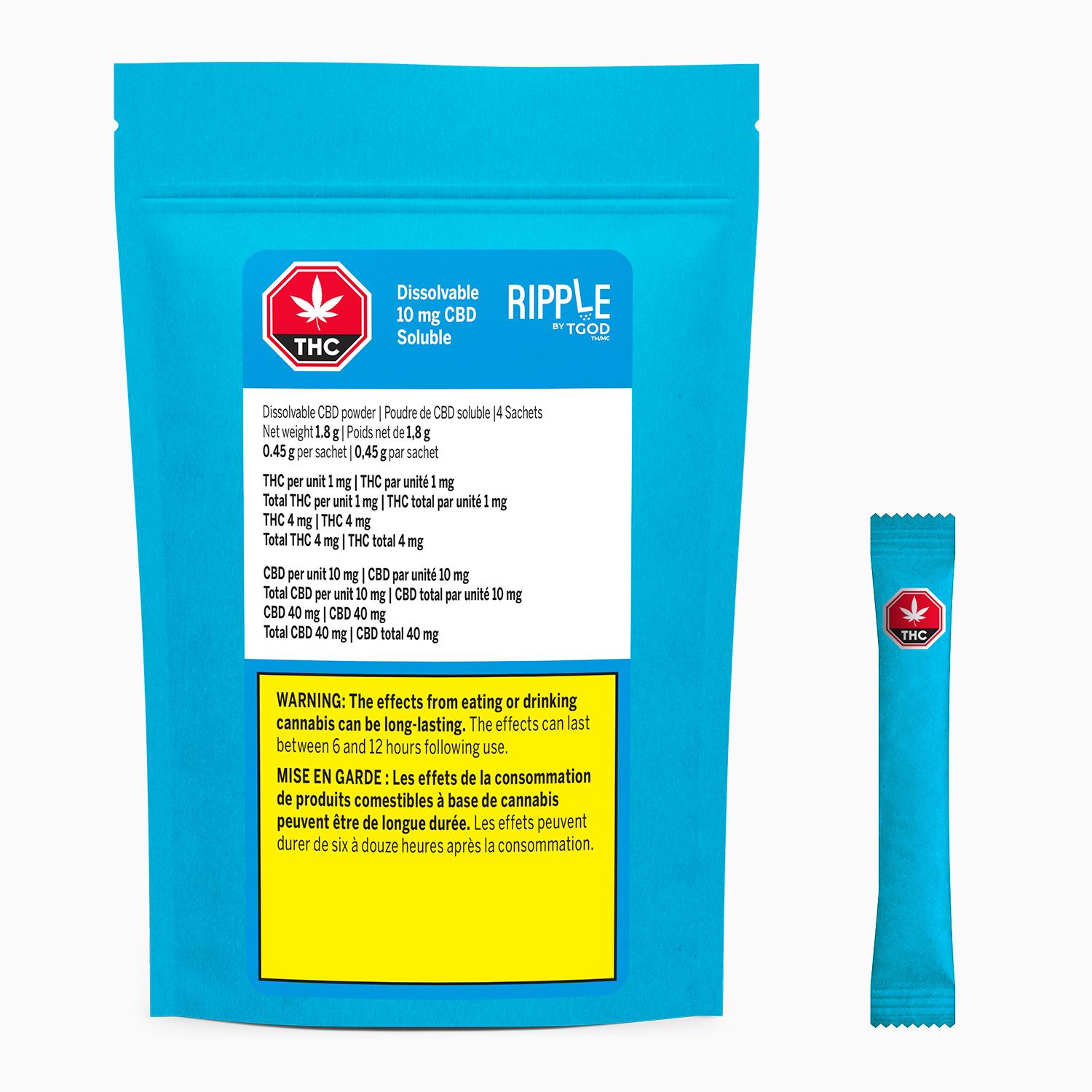 TGOD Ripple by TGOD Dissolvable CBD Powder