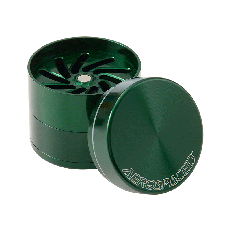 Aerospaced Aerospaced by High Standards Toothless Medium 2" Grinder- 4 piece