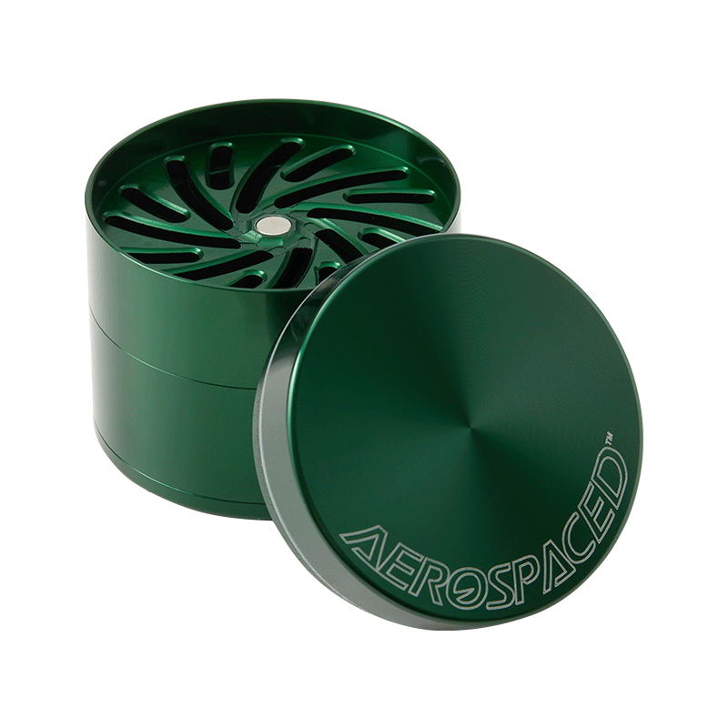 Aerospaced Aerospaced by High Standards Toothless Large 2.5" Grinder- 4 piece