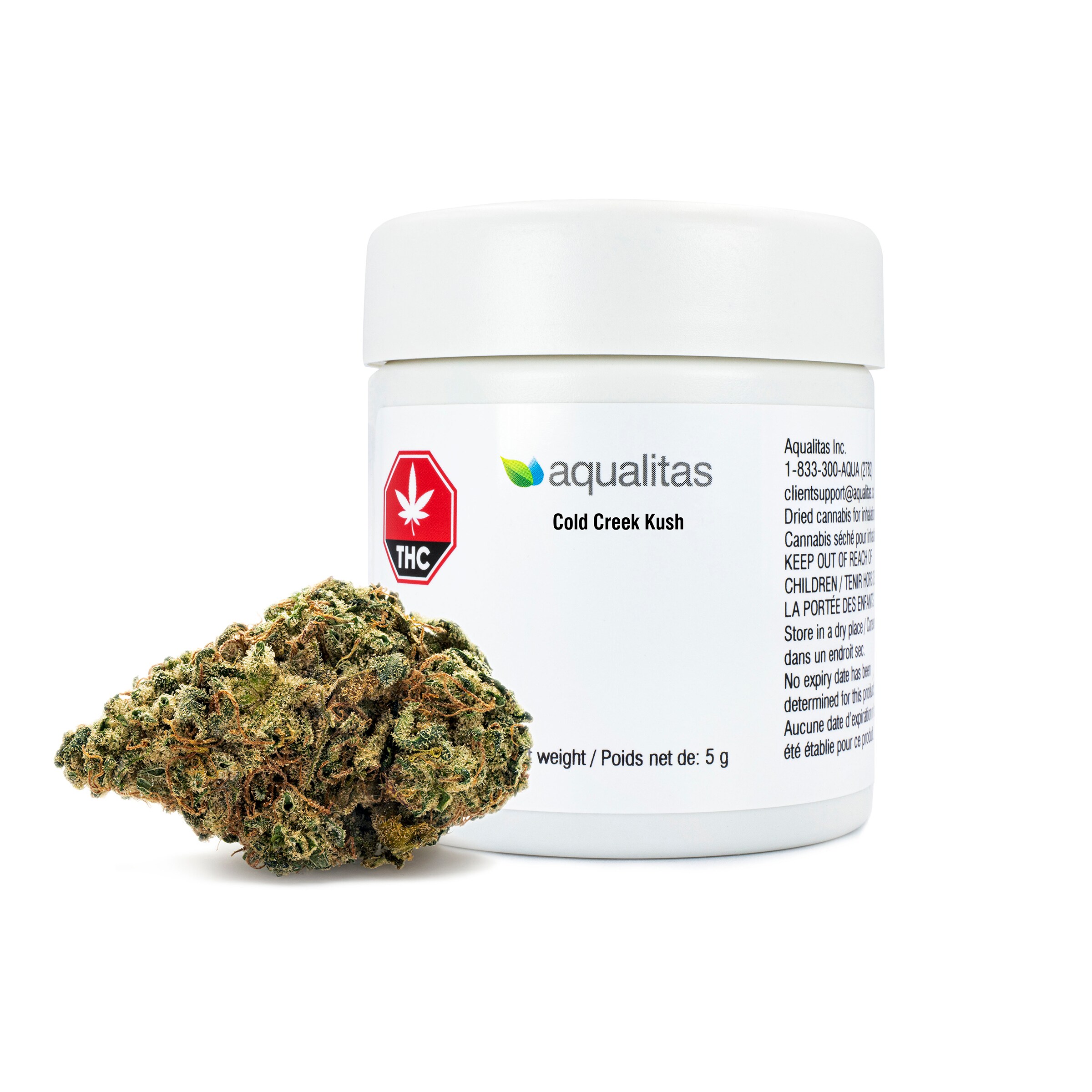 Aqualitas Aqualitas Cold Creek Kush Cannabis Flower