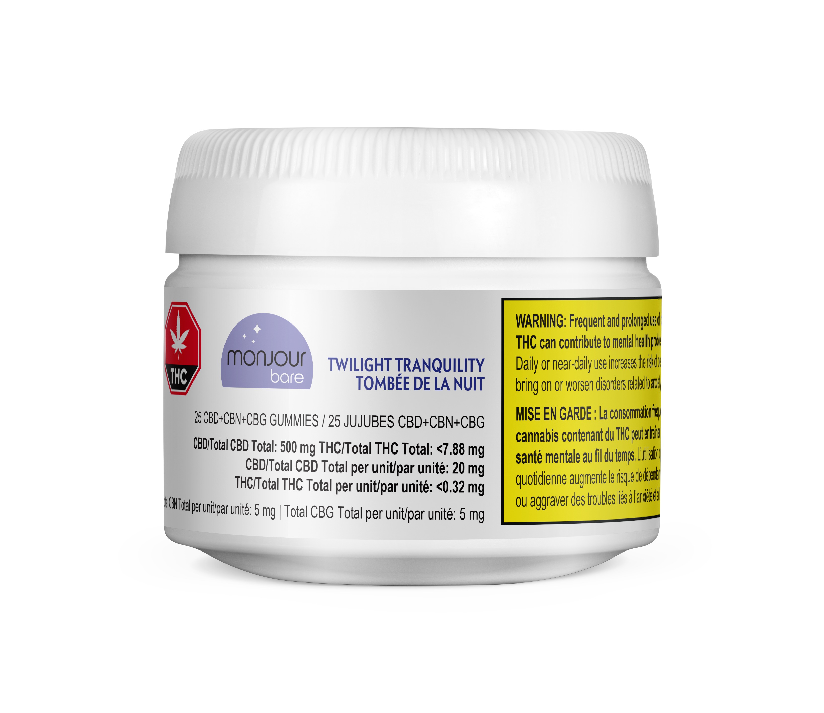 Monjour Monjour Bare Twilight Tranquility Gummies