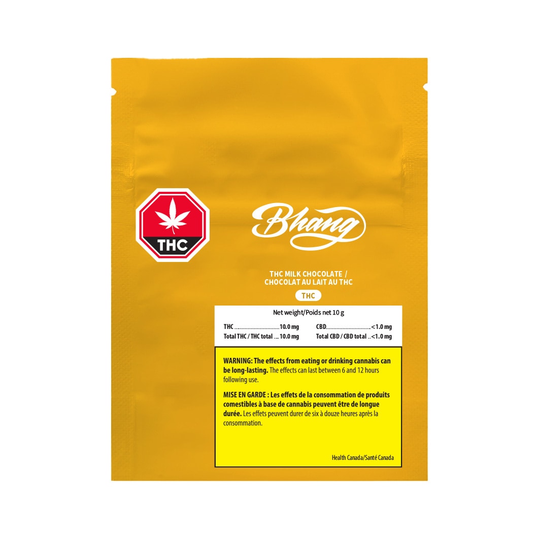 Bhang Bhang (Indiva) THC Milk Chocolate Bar