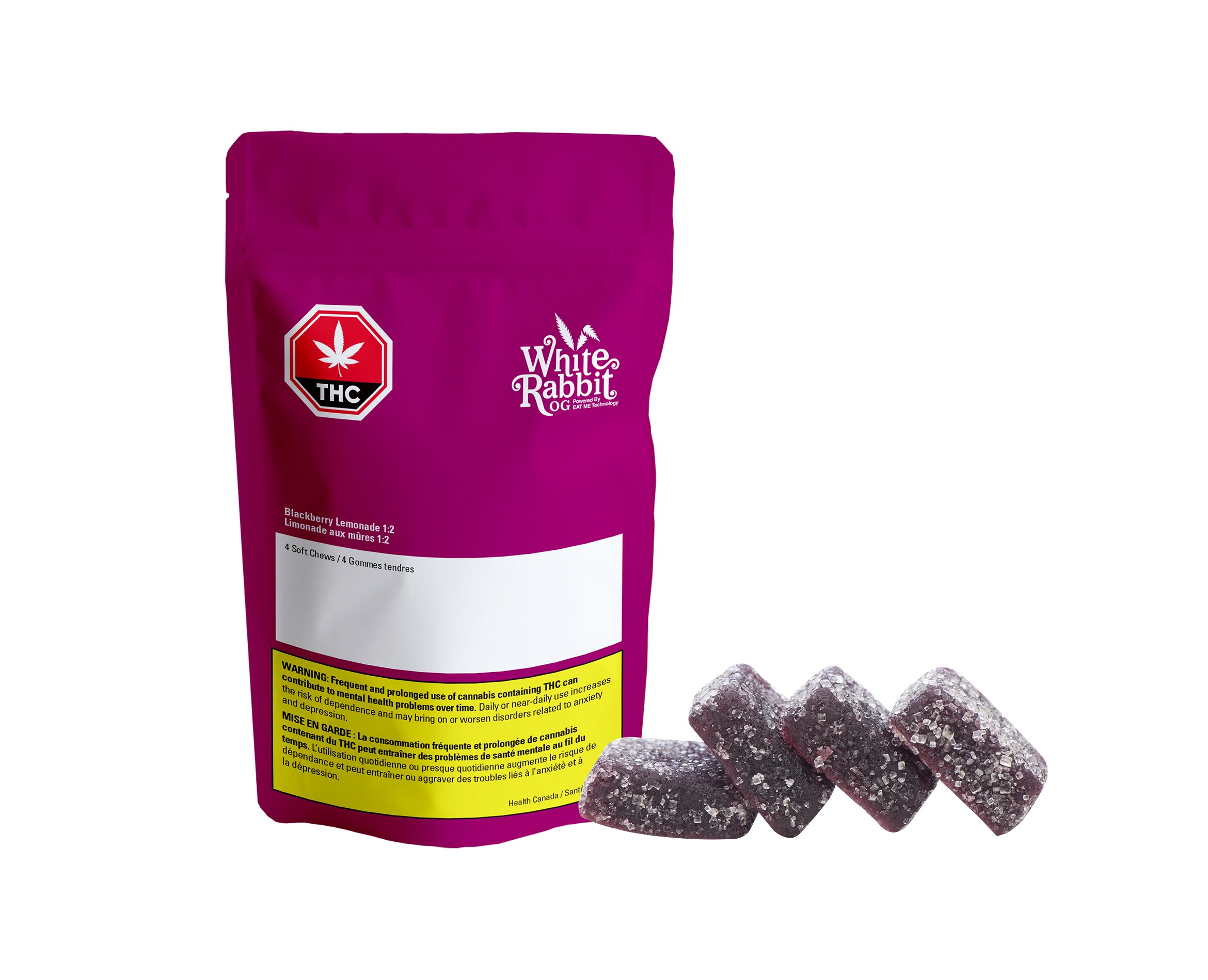 White Rabbit OG White Rabbit OG Blackberry Lemonade Gummies (4x4.4g)