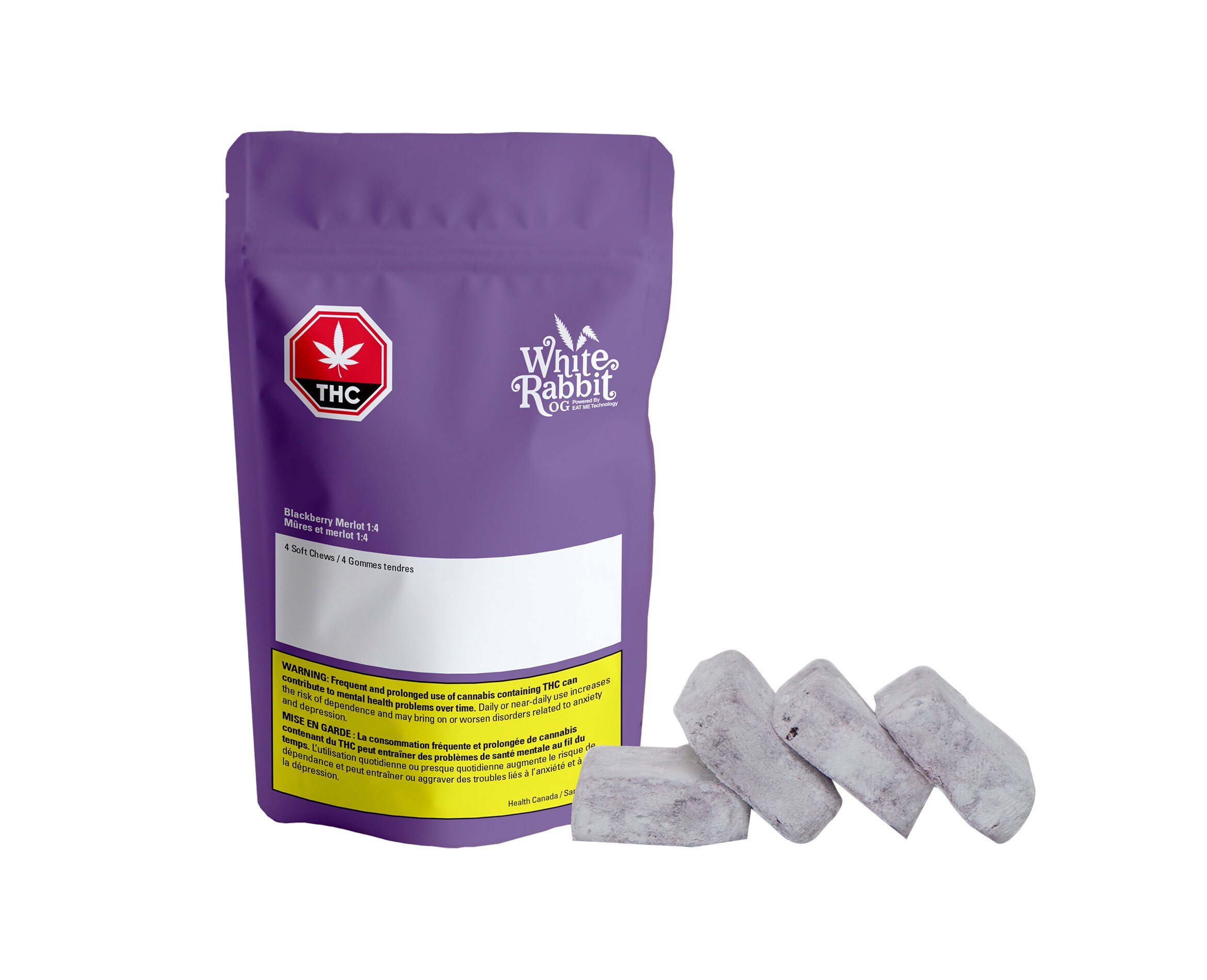 White Rabbit OG White Rabbit OG Blackberry Merlot 1:4 Gummies