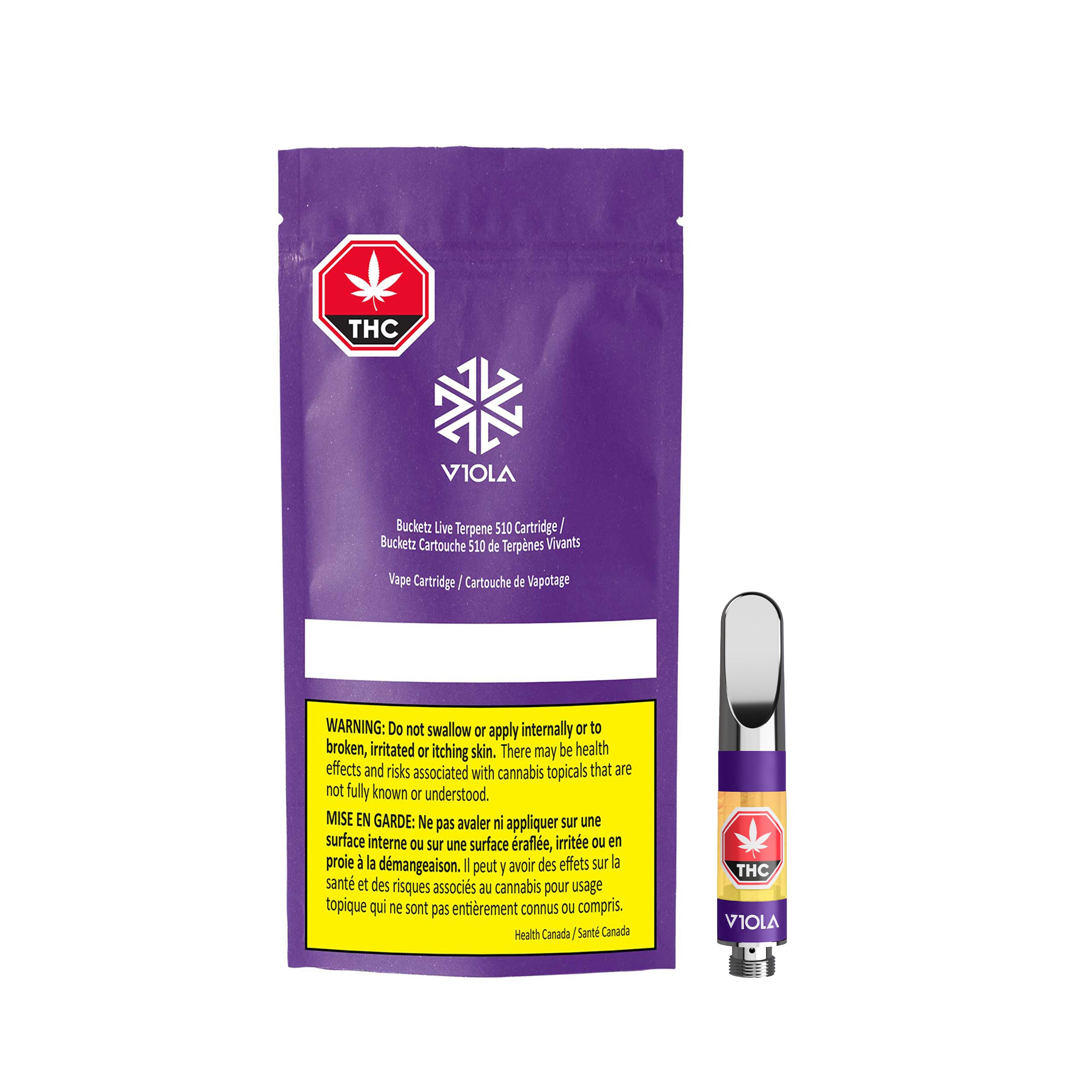 Viola Viola Bucketz Live Terpene 510 Cartridge