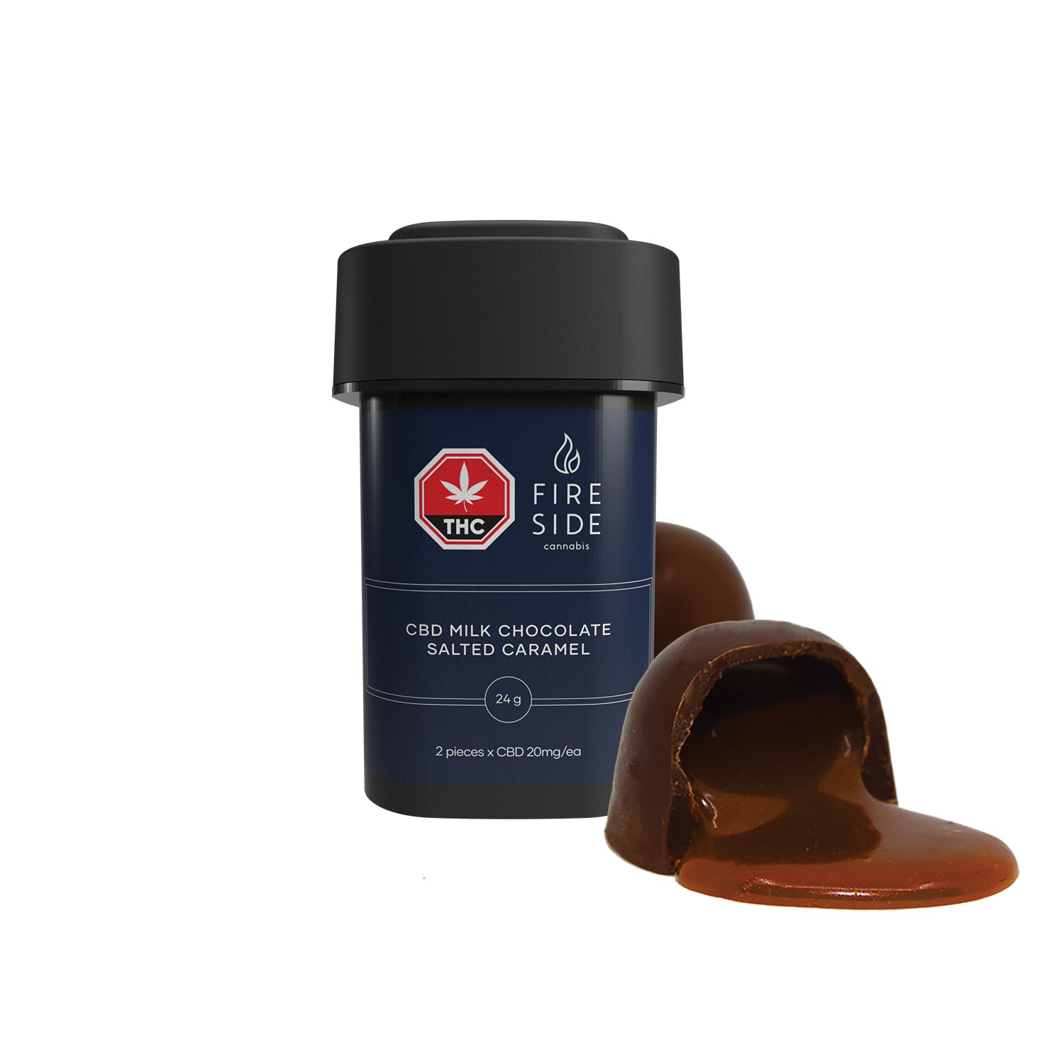 Fireside (Canna Farms) Fireside (Canna Farms) CBD Milk Chocolate Salted Caramel