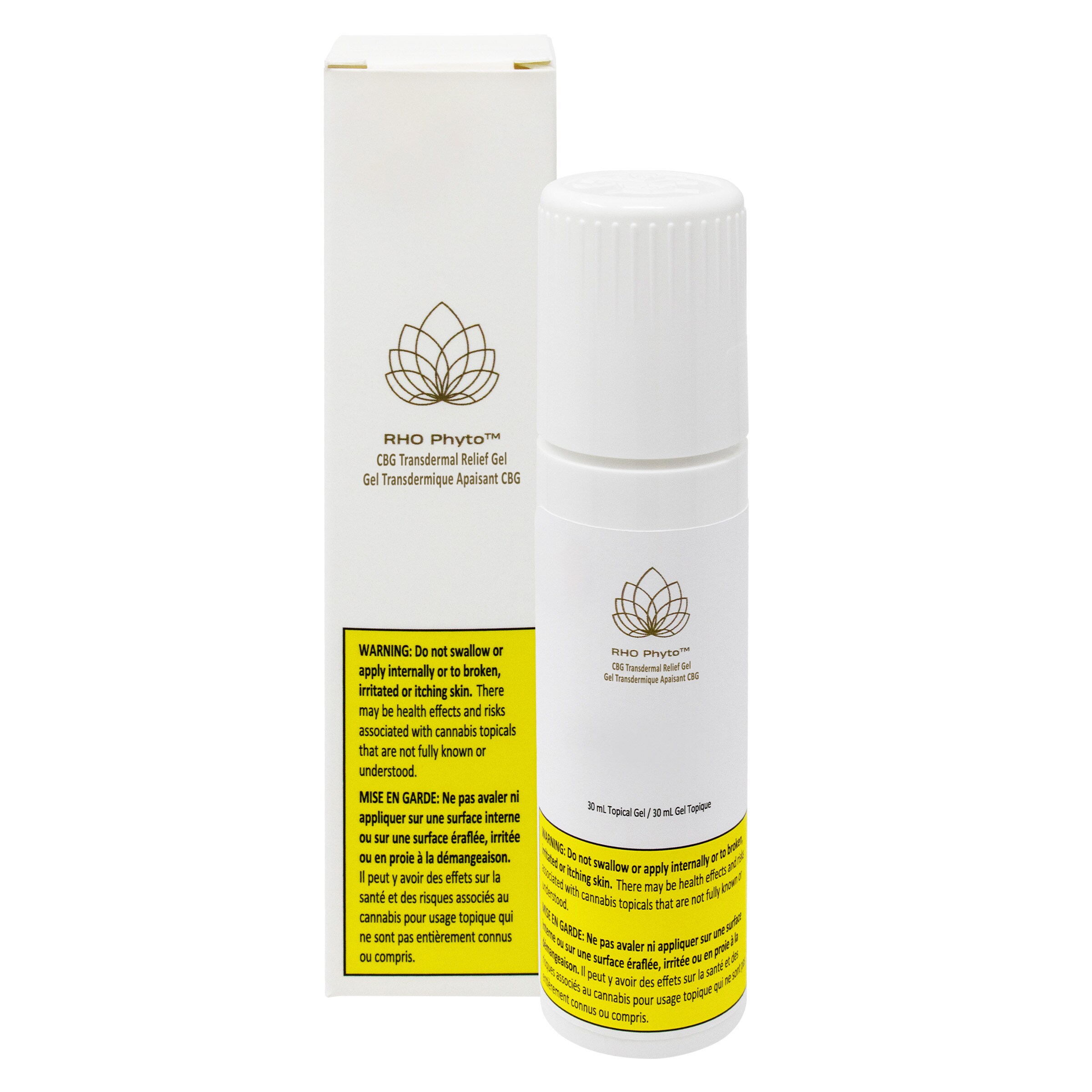 RHO Phyto (Avicanna) RHO Phyto CBG Transdermal Relief Gel