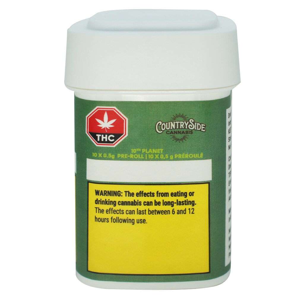 Countryside Cannabis Countryside Cannabis 10th Planet Pre-Rolls