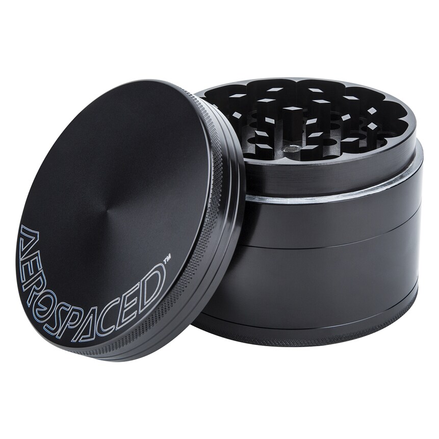 Aerospaced Aerospaced 4-Piece 2" Grinder Black