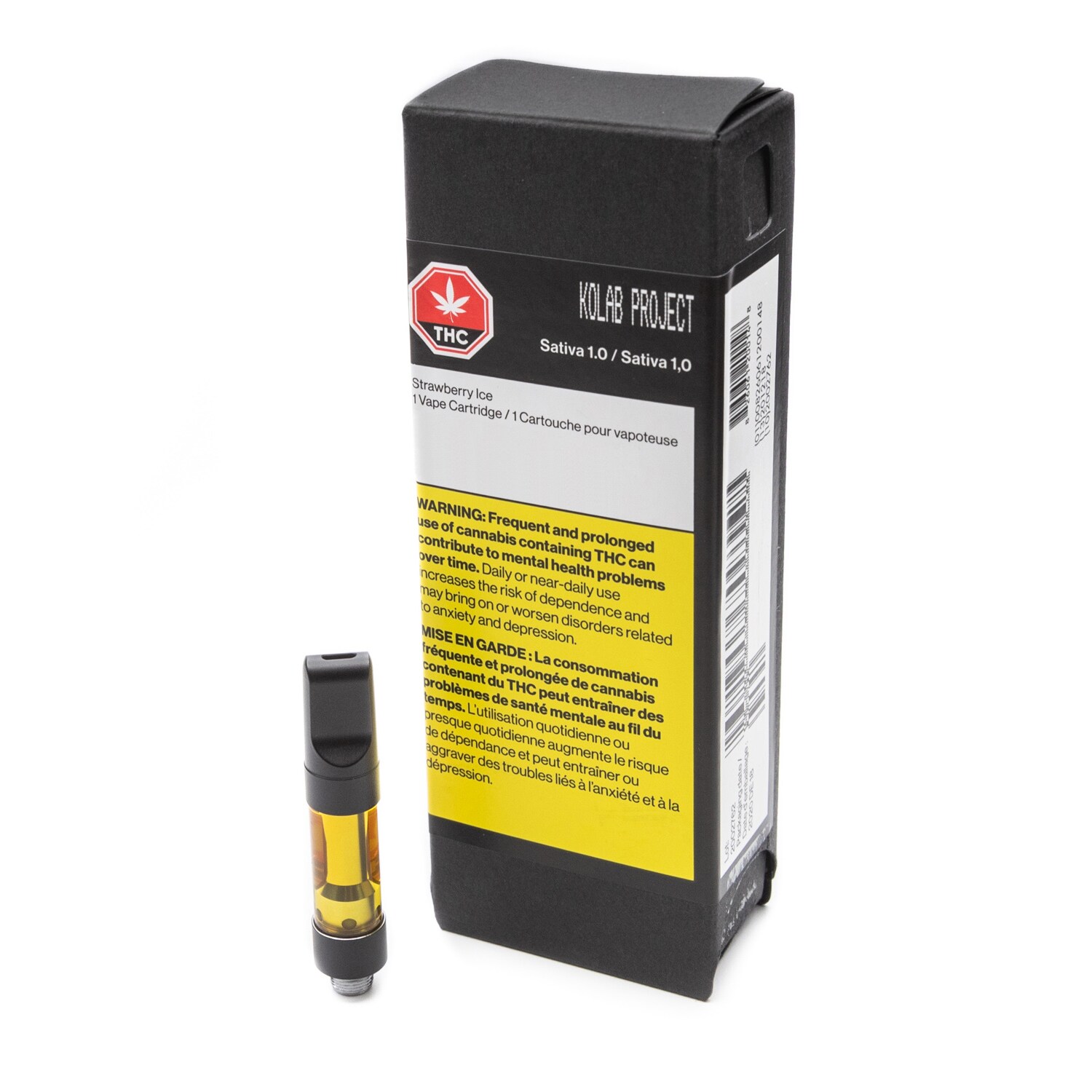 Kolab Project Kolab Project Sativa Strawberry Ice 1g Vape Pen Cartridge