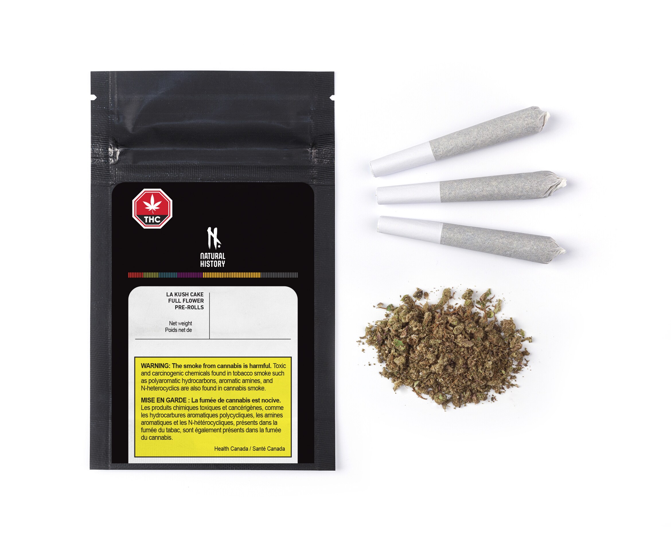 Natural History Natural History LA Kush Cake Full Flower Pre-Rolls