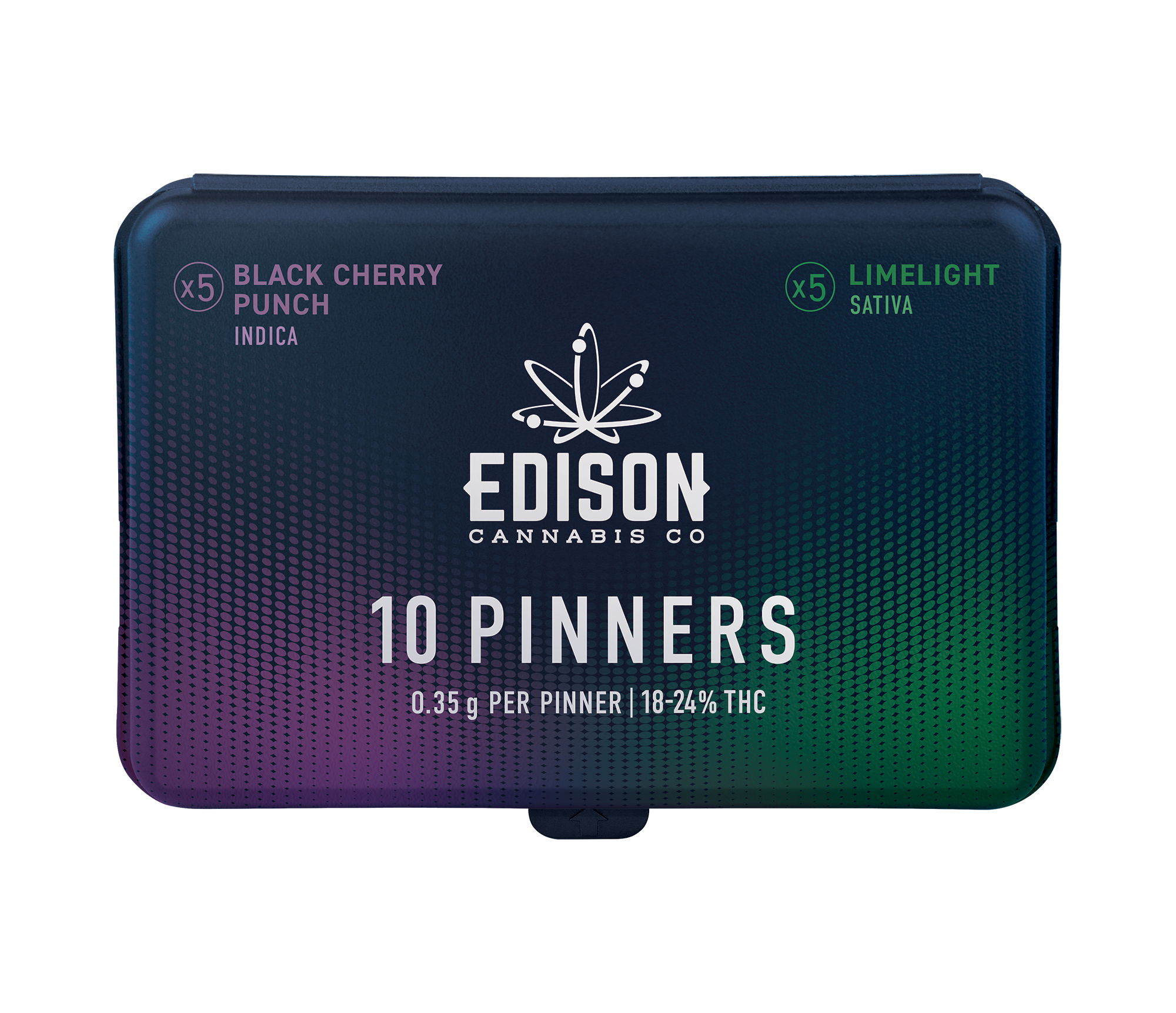 Edison Edison Pinners Combo Pack Black Cherry Punch + Limelight Pre-Rolls (THC 180 ~ 240 mg_g)