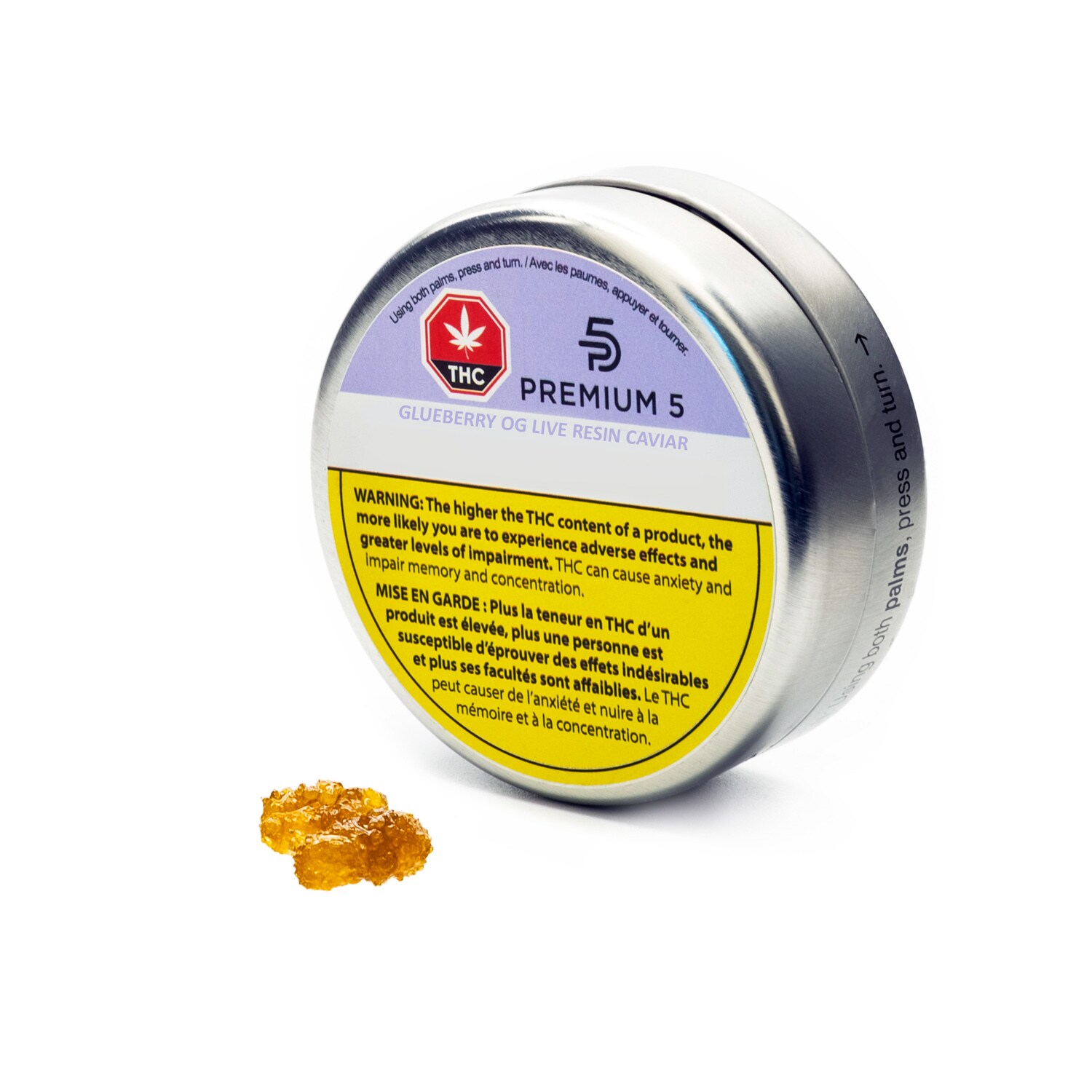Premium 5 Premium 5 Glueberry OG Live Resin Caviar