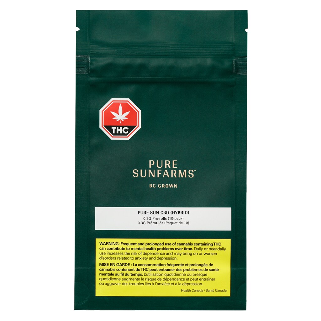Pure Sunfarms Pure Sunfarms Pure Sun CBD Pre-Rolls