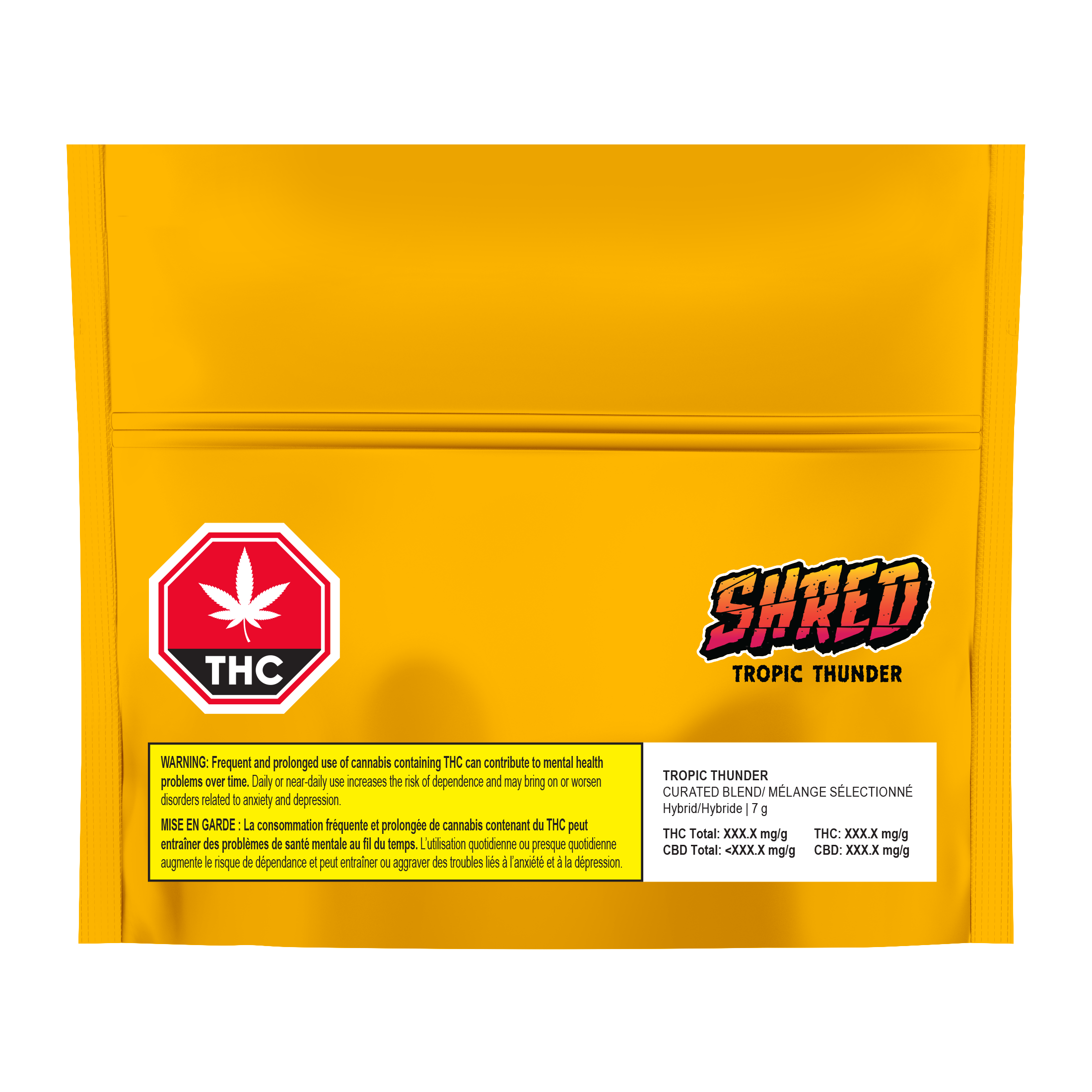 Shred Shred Tropic Thunder Milled Cannabis Flower