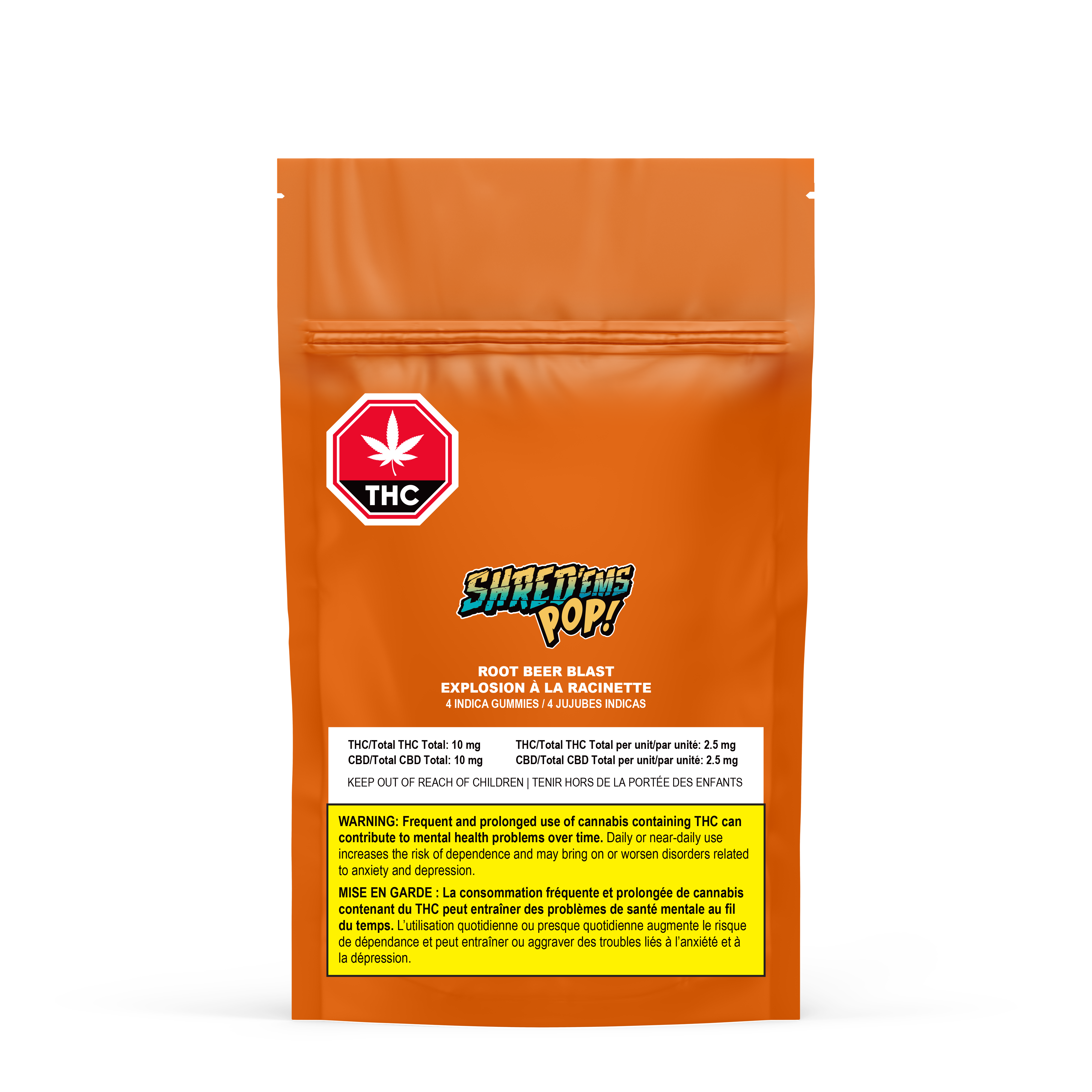 Shred Shred'ems Root Beer Blast Gummies
