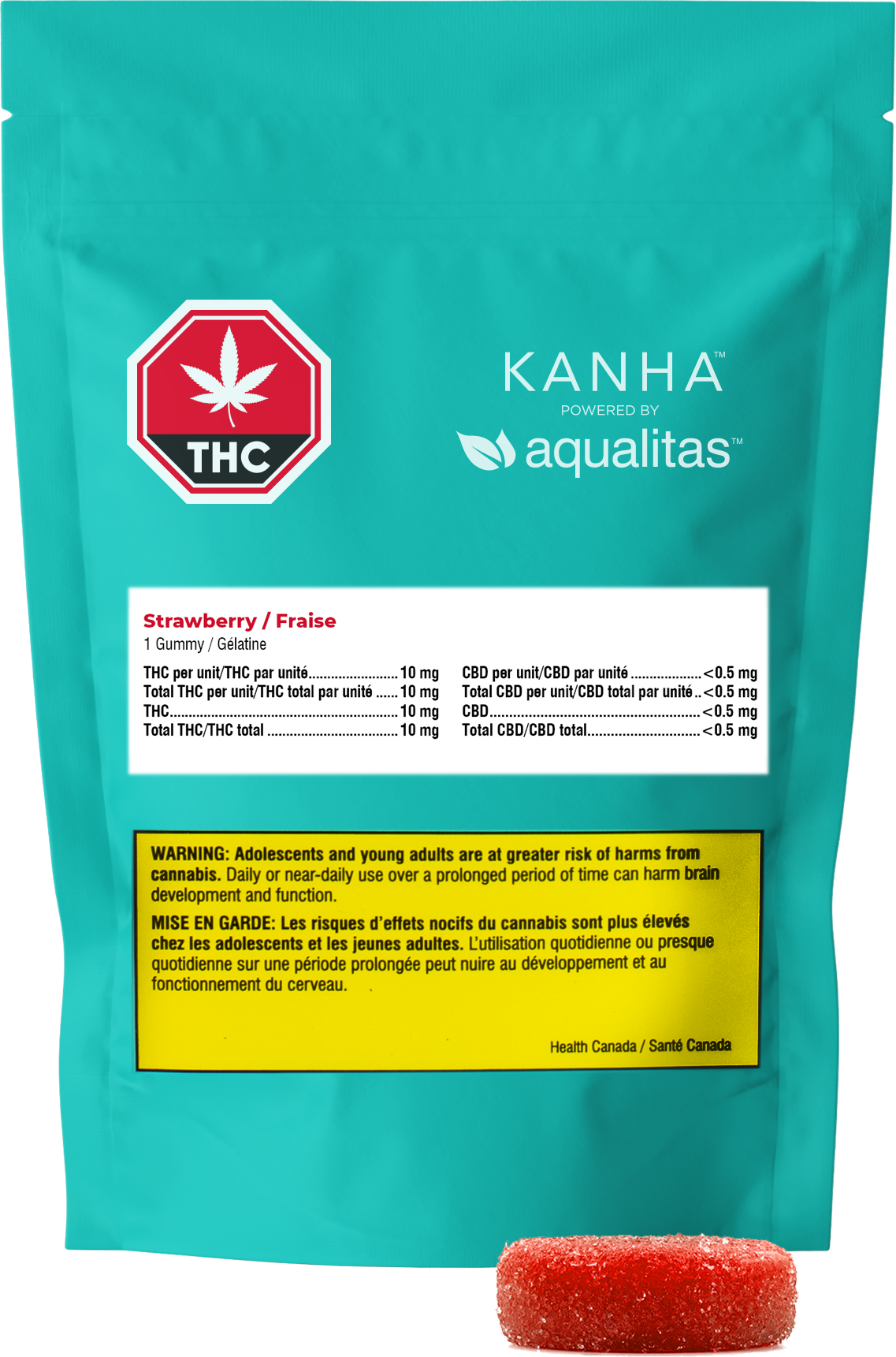 Aqualitas Aqualitas Strawberry Gummy