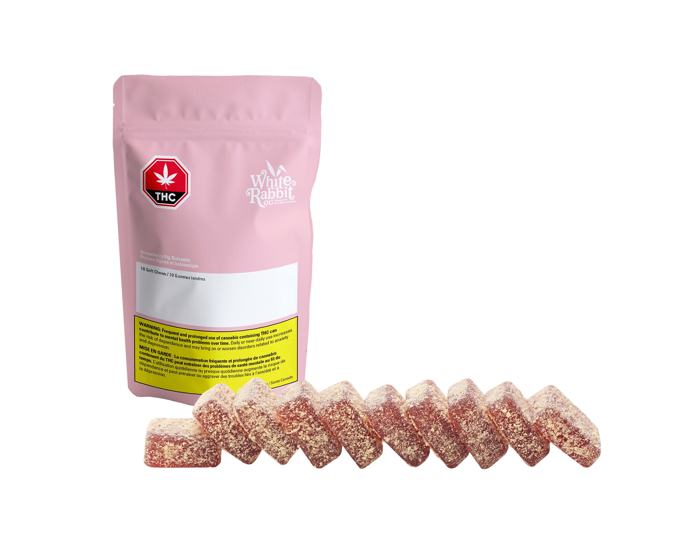 White Rabbit OG White Rabbit Strawberry Fig Balsamic Gummies