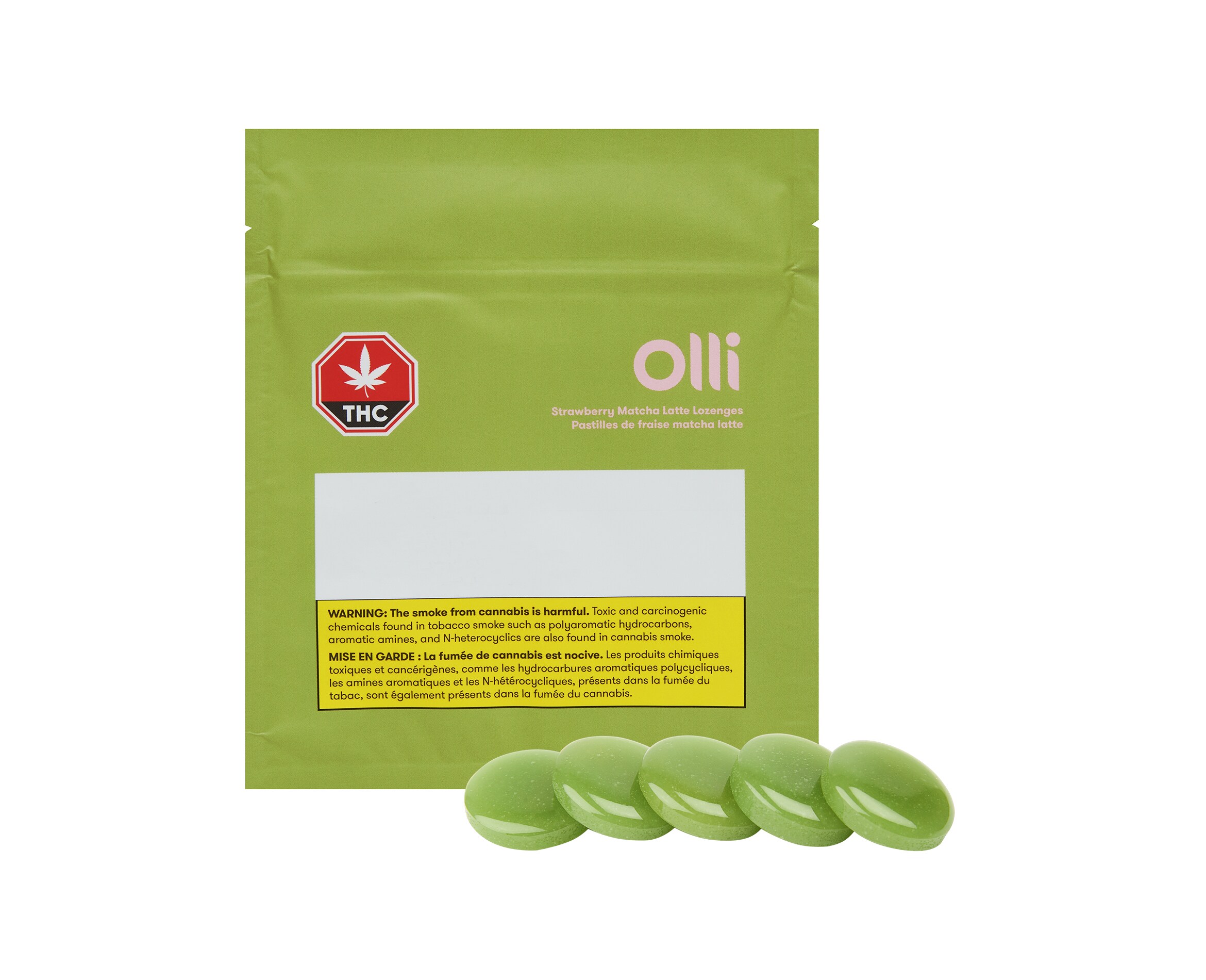 Olli Olli Strawberry Matcha Latte Lozenges