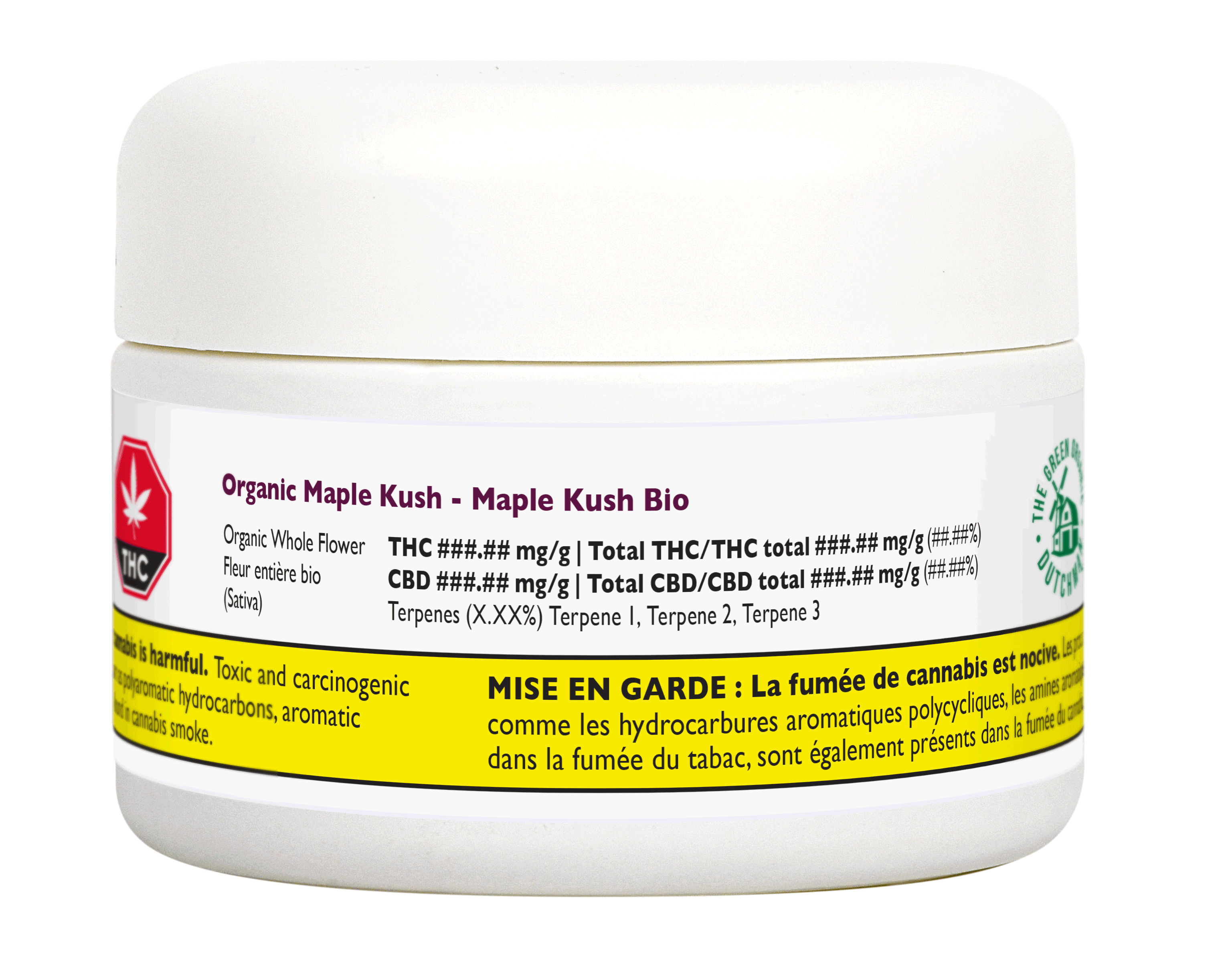 TGOD TGOD Organic Maple Kush Cannabis Flower