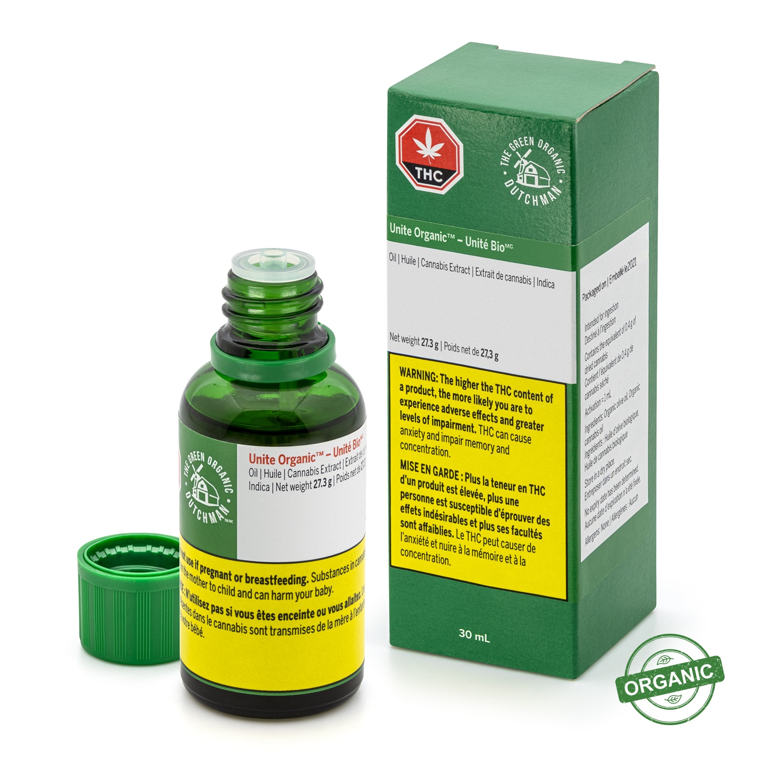 TGOD TGOD Unite Organic Cannabis Oil
