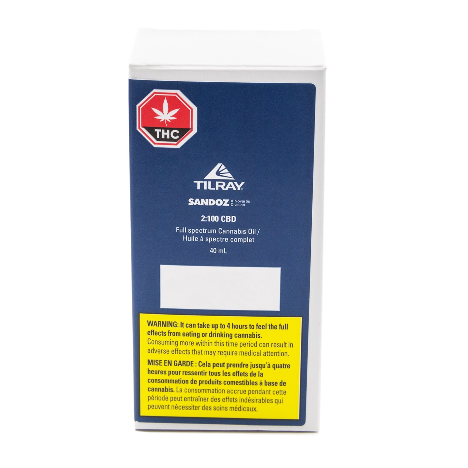 Tilray 2100 High CBD Cannabis Oil by Tilray Medical Cannabis by Shoppers