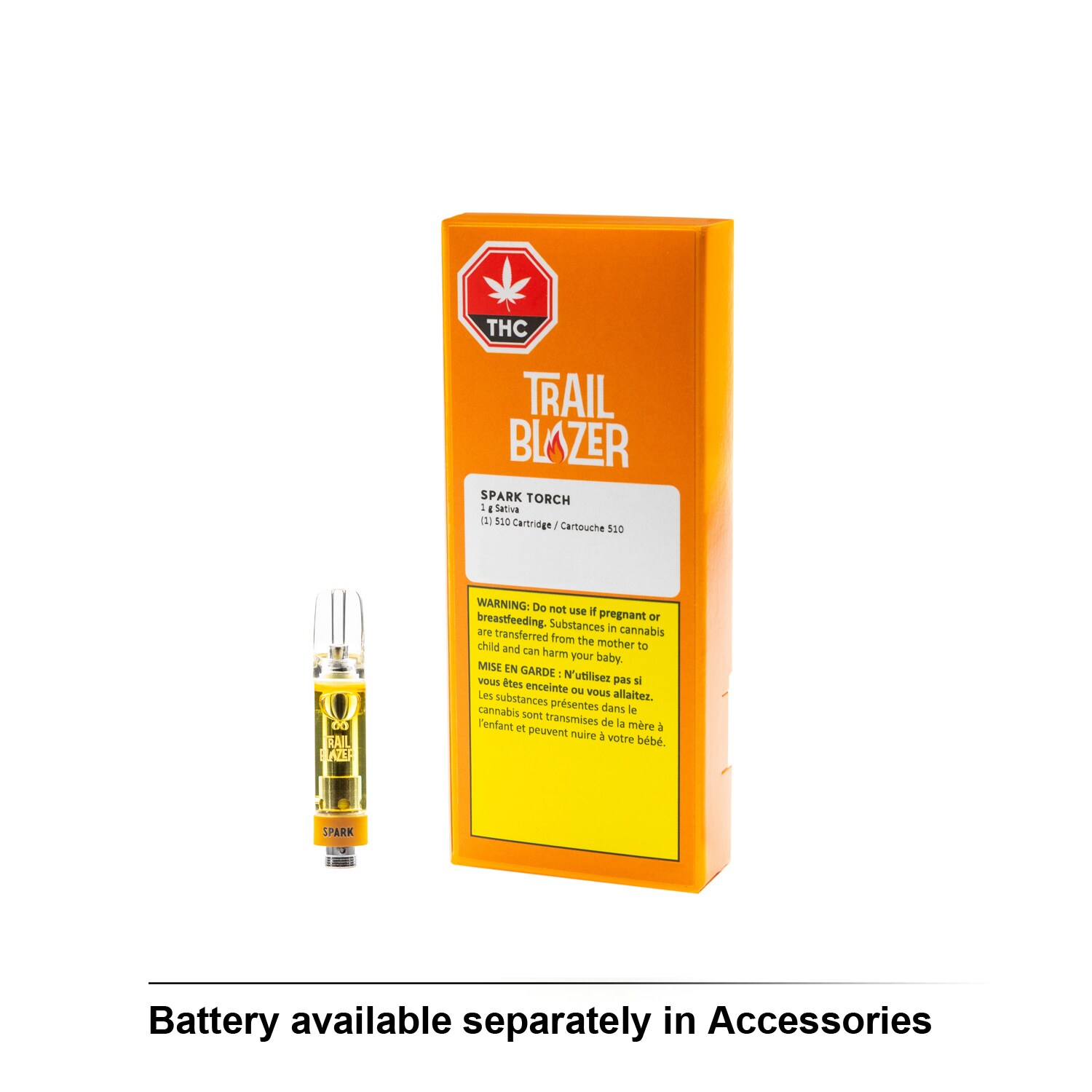 Trailblazer Trailblazer Torch - Spark Vape 1g Cartridge
