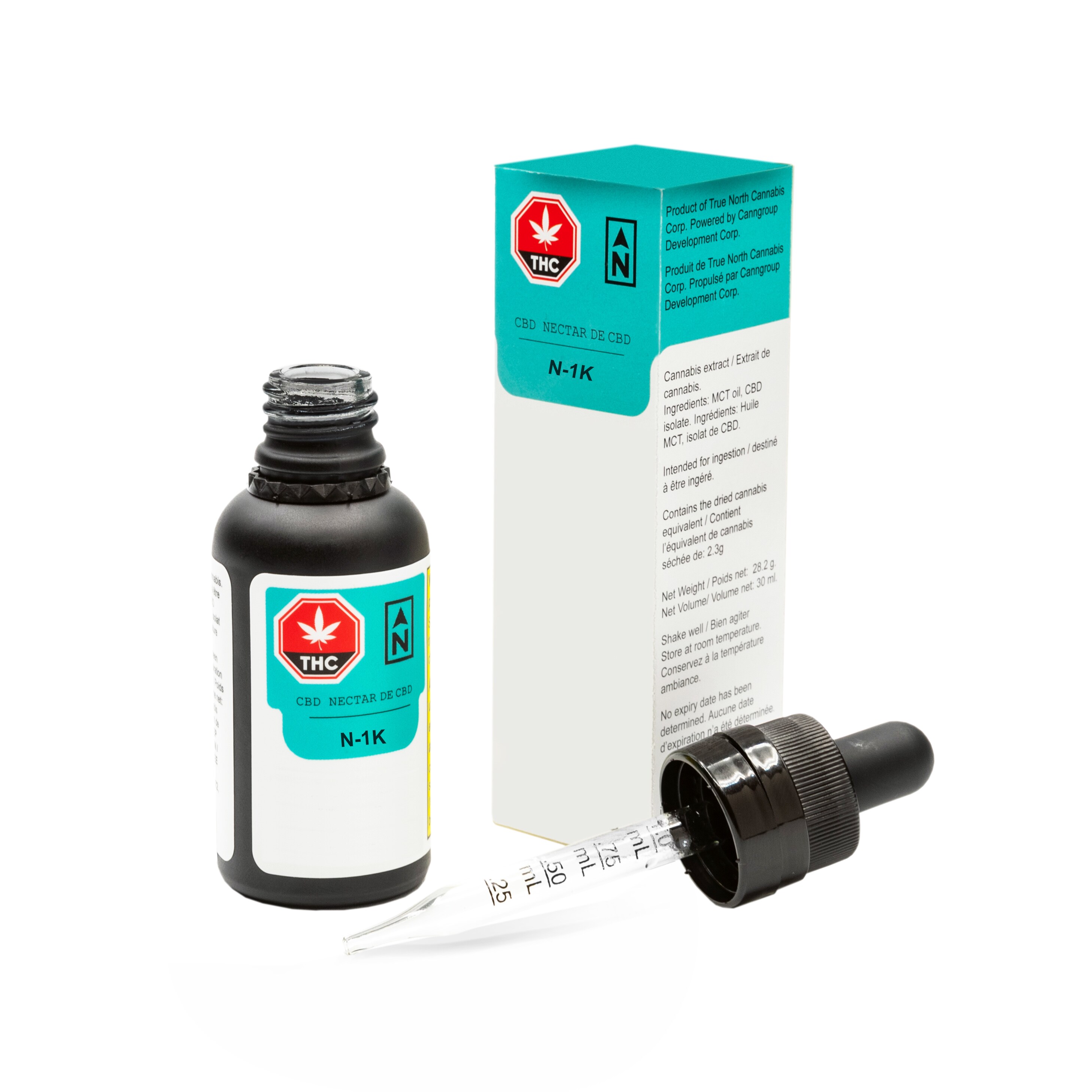 True North Cannabis True North Cannabis CBD Nectar N-1k Cannabis Oil