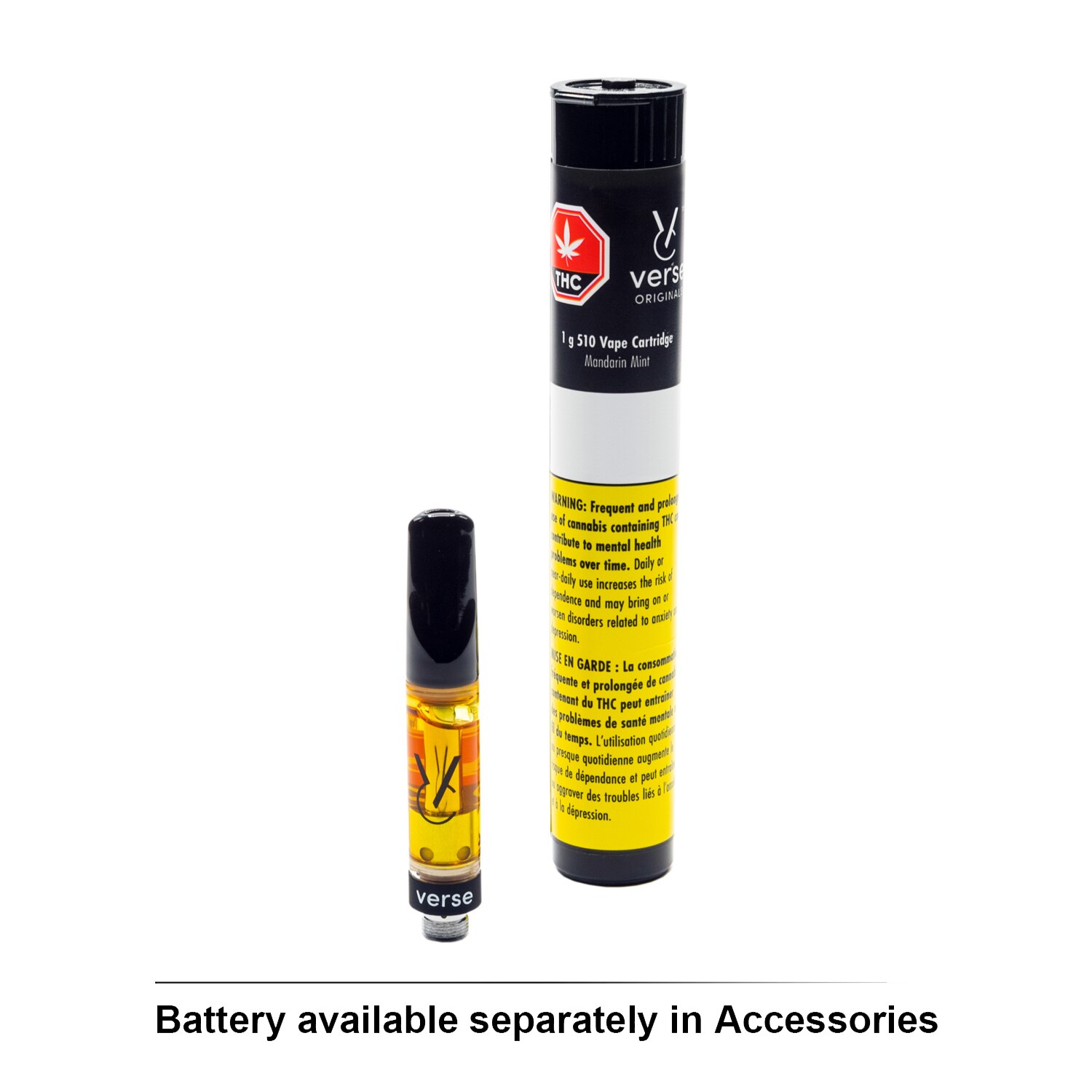 Verse Originals Verse Mandarin Mint 1g Vape Cartridge