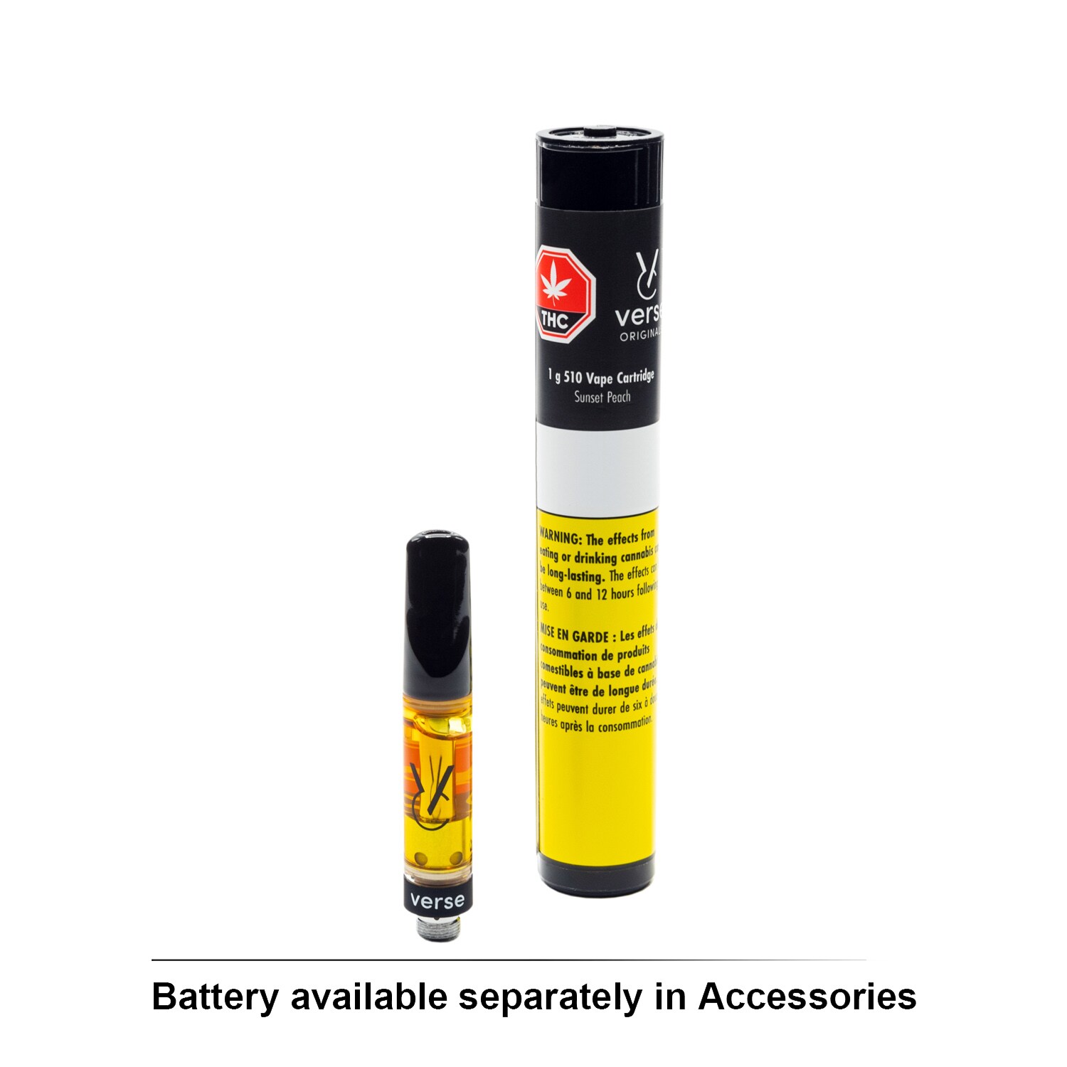 Verse Originals Verse Sunset Peach 1g Vape Cartridge
