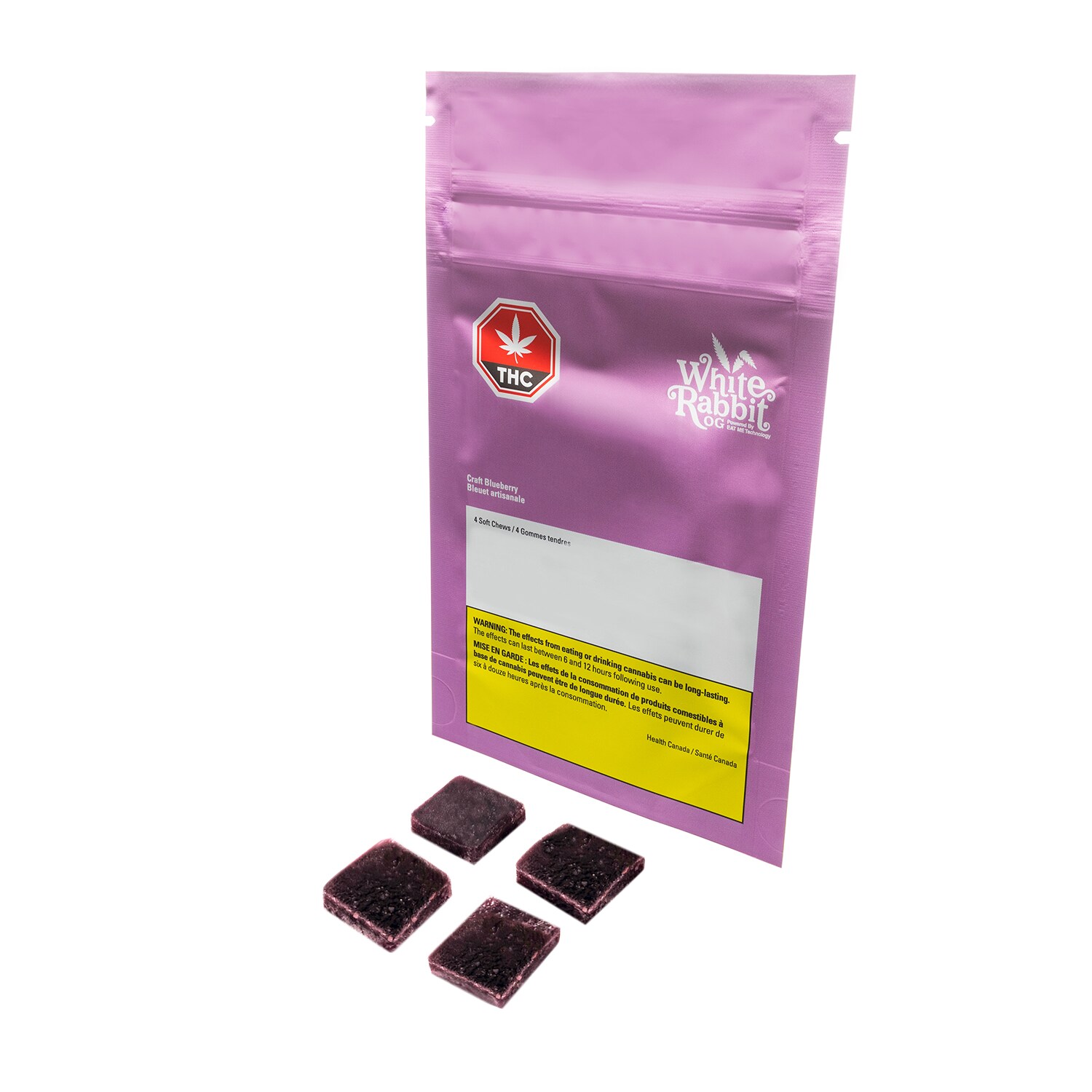 White Rabbit OG White Rabbit OG Craft Blueberry Gummies (4x4.05g)