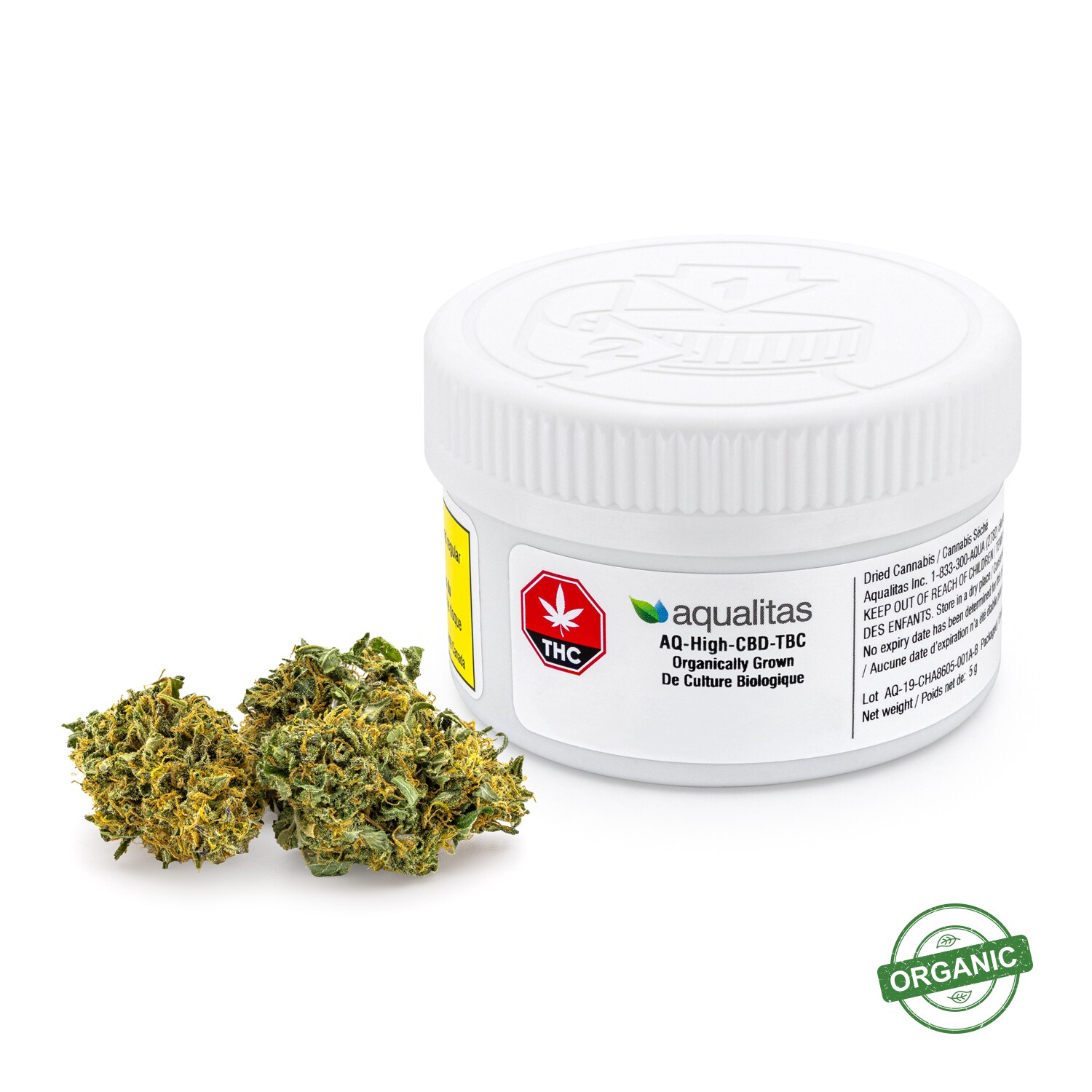 Aqualitas Aqualitas CBD Charlotte's Angel Cannabis Flower