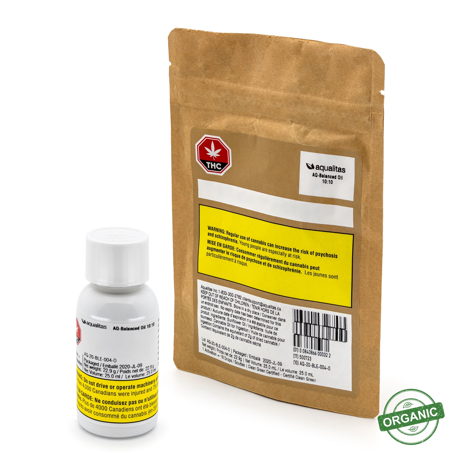 Aqualitas Aqualitas Balanced Cannabis Oil